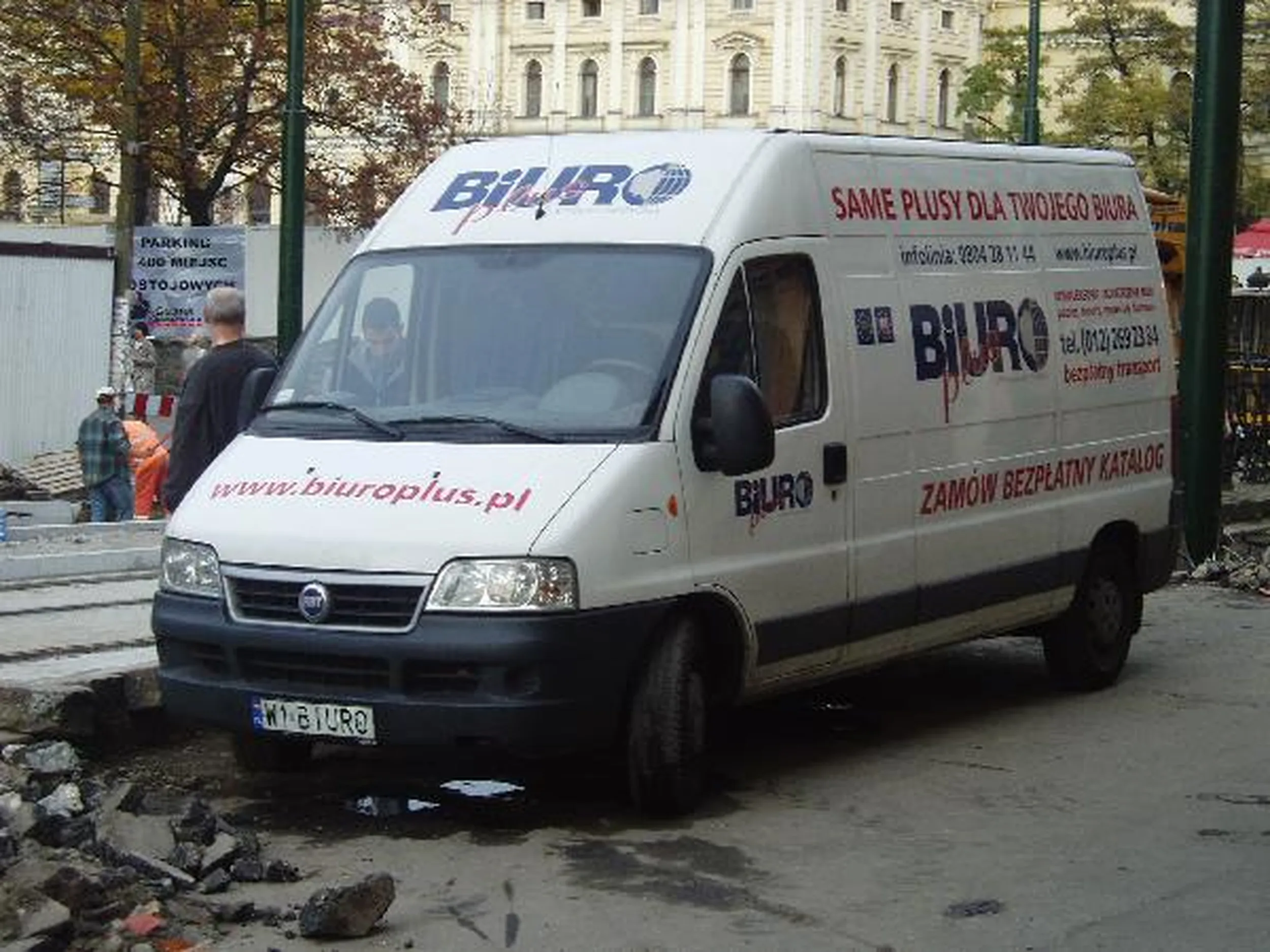 Fajny numer, blacha W1 BIURO