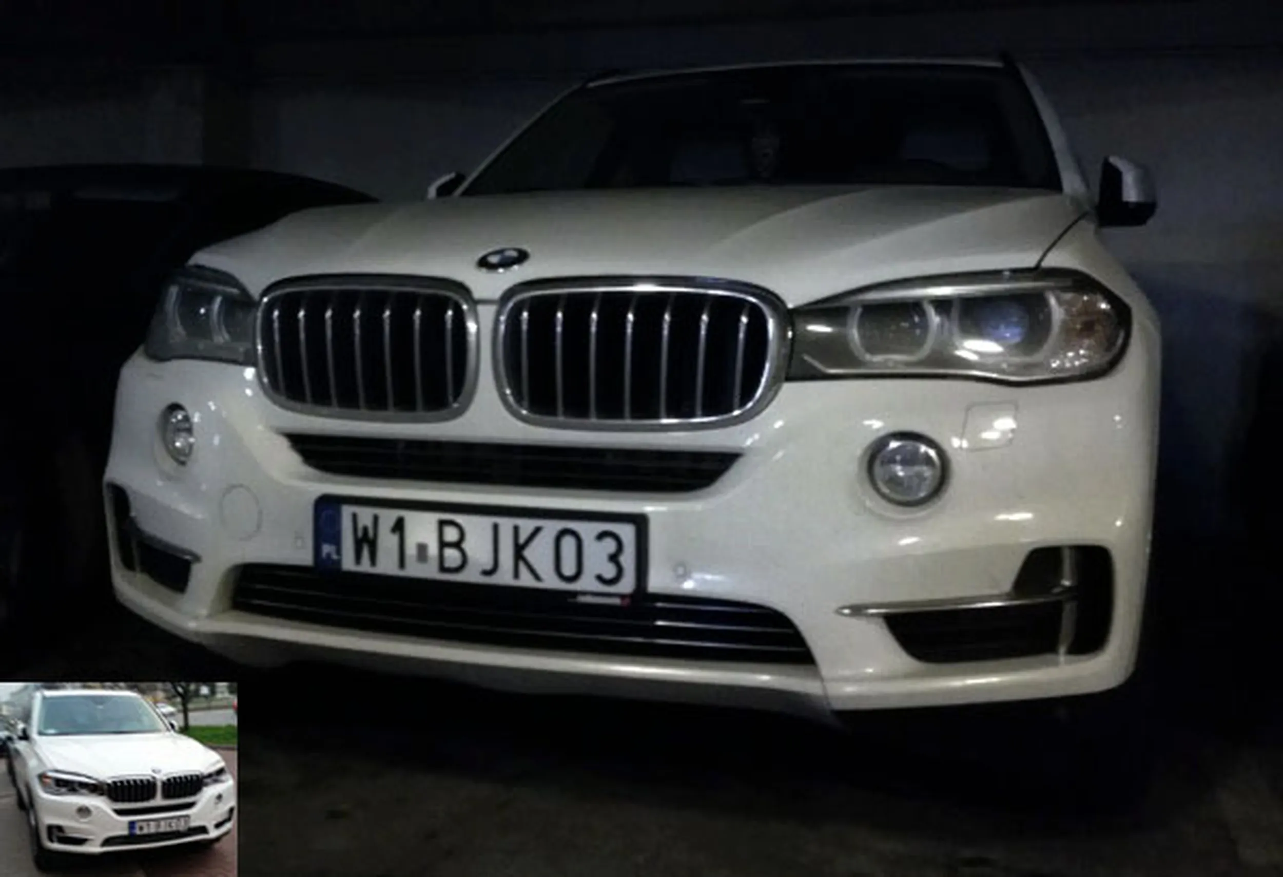 Fajny numer, blacha W1 BJK03