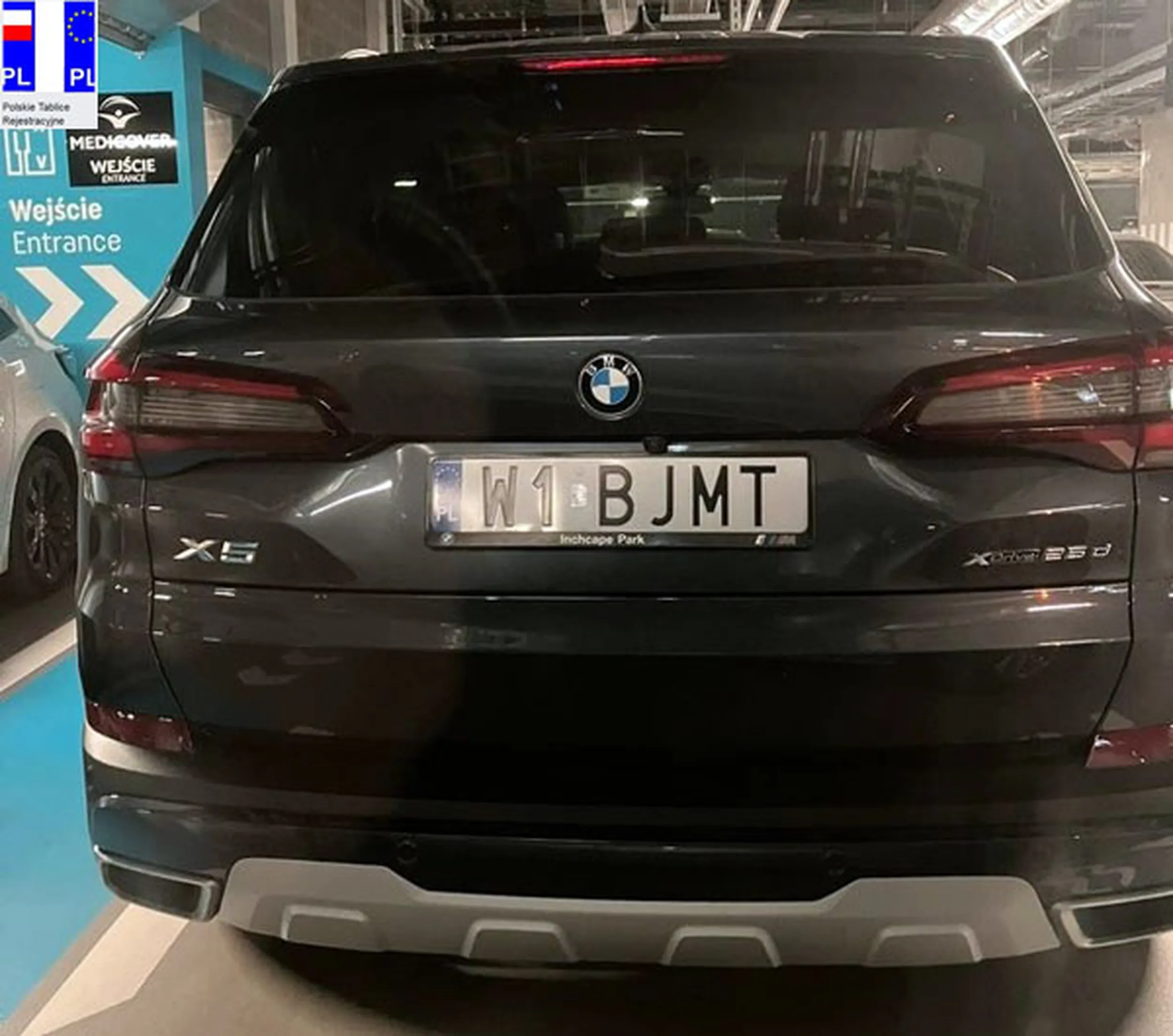 Fajny numer, blacha W1 BJMT