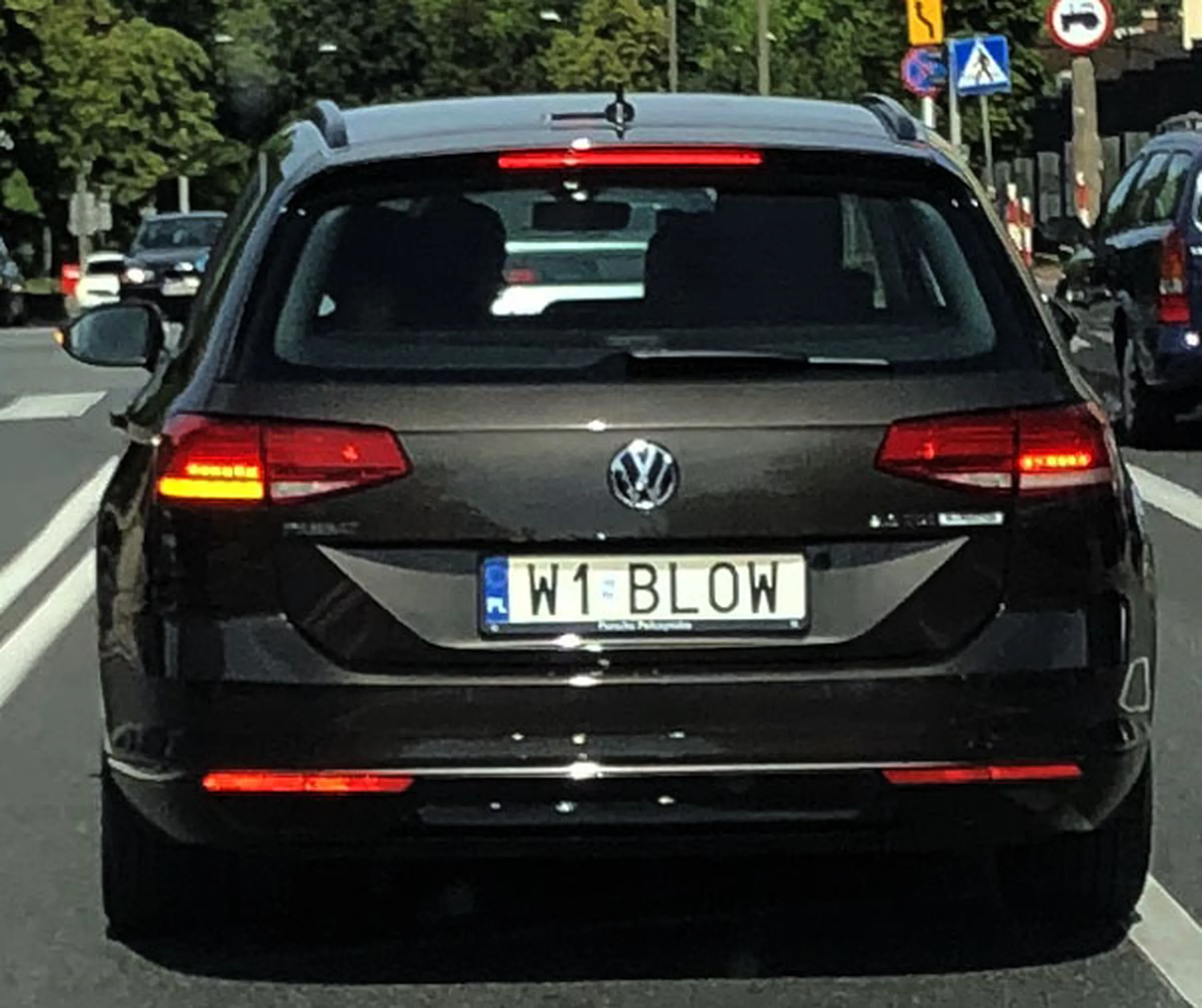 Fajny numer, blacha W1 BLOW