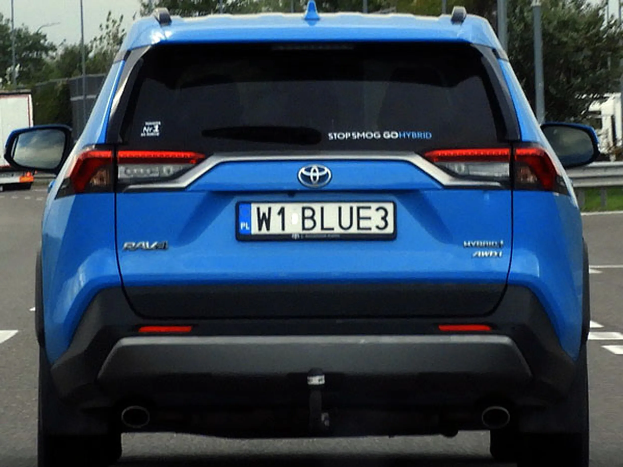 Fajny numer, blacha W1 BLUE3