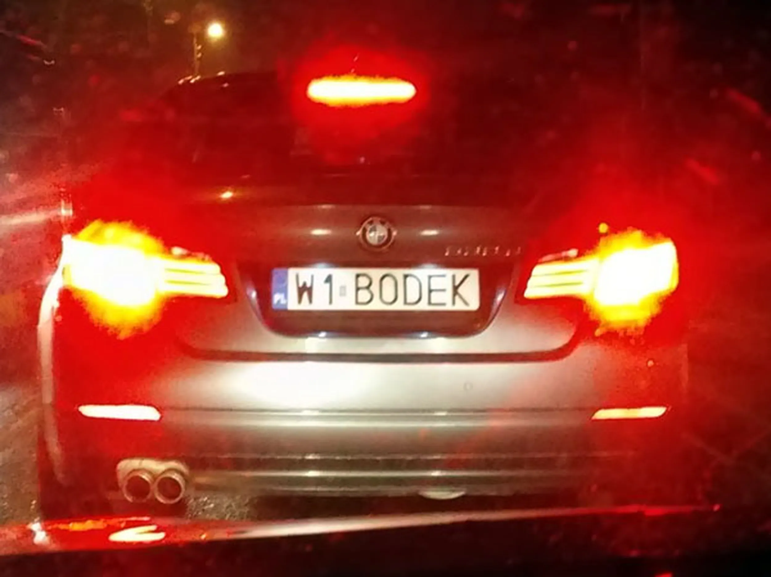 Fajny numer, blacha W1 BODEK