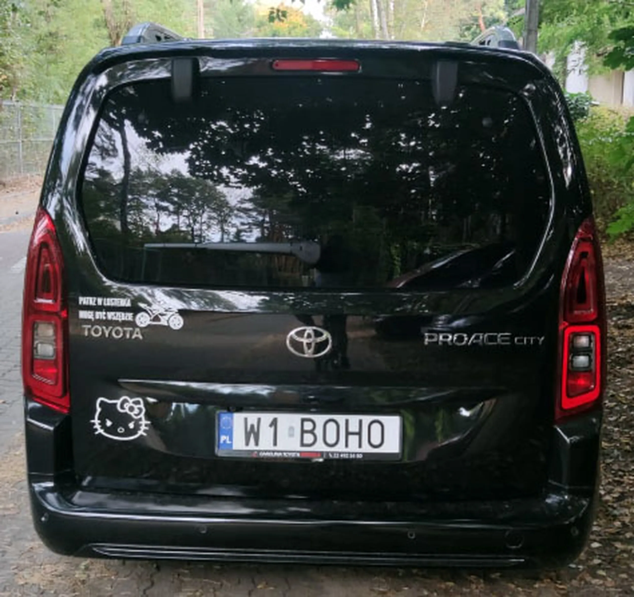 Fajny numer, blacha W1 BOHO