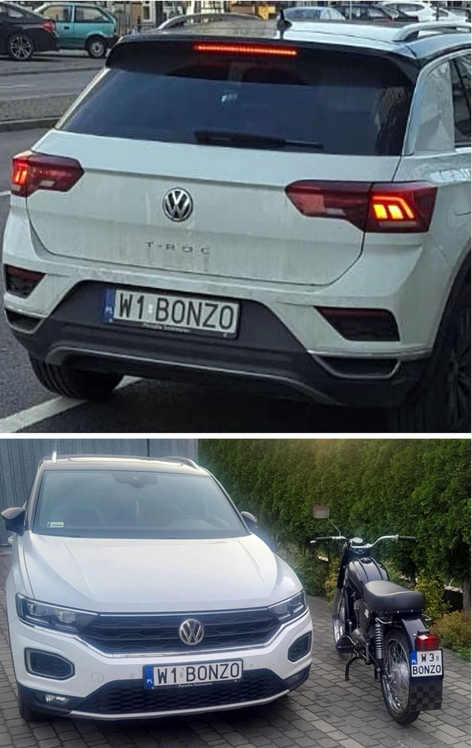 Fajny numer, blacha W1 BONZO