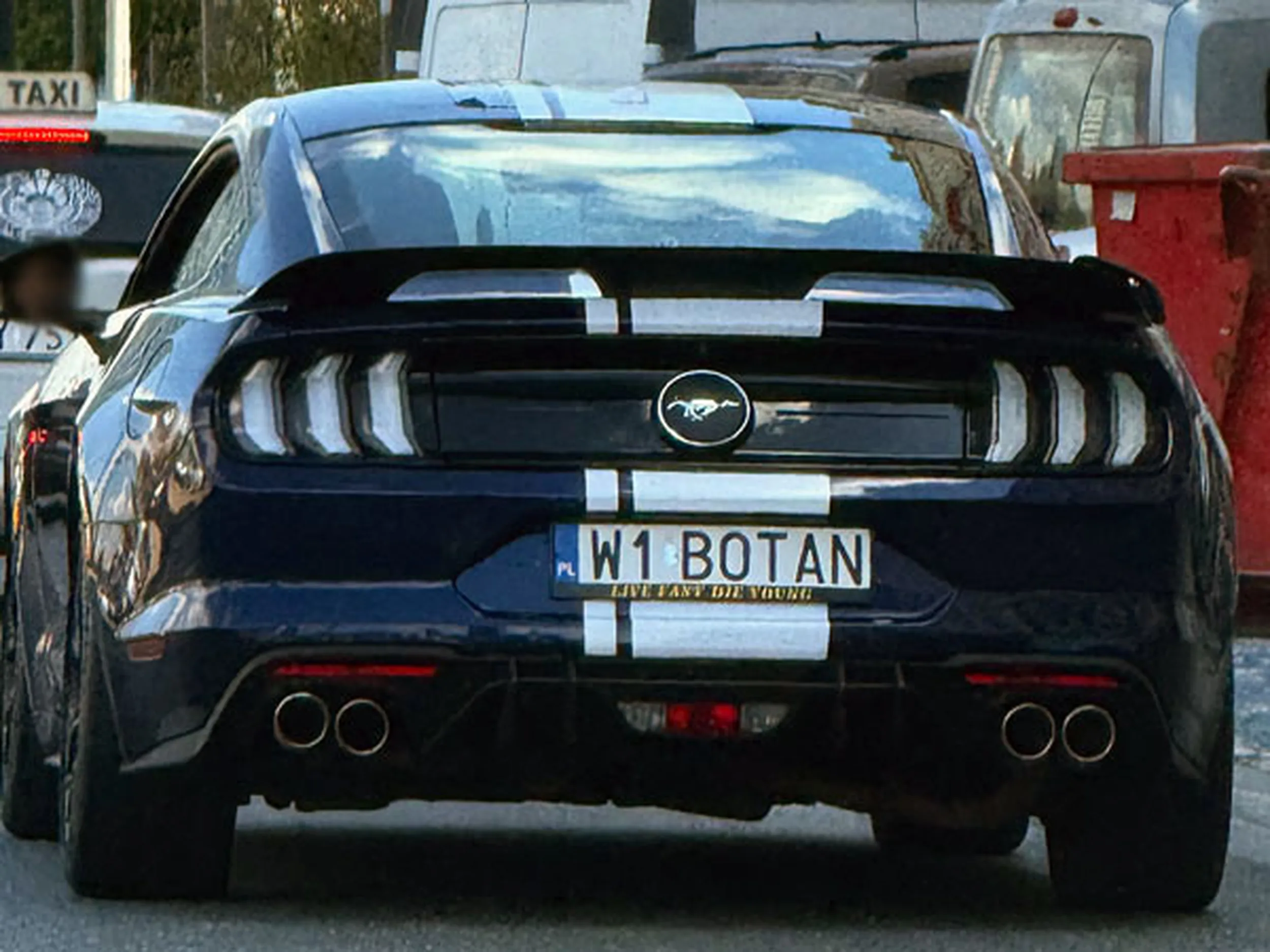 Fajny numer, blacha W1 BOTAN