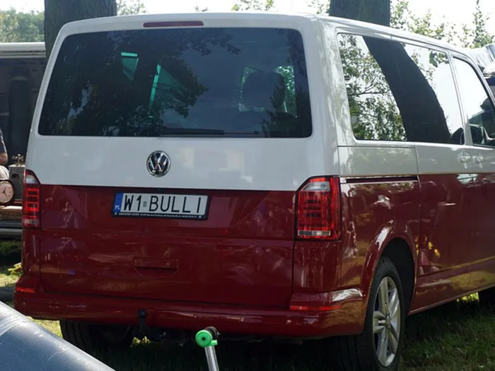 Fajny numer, blacha W1 BULLI