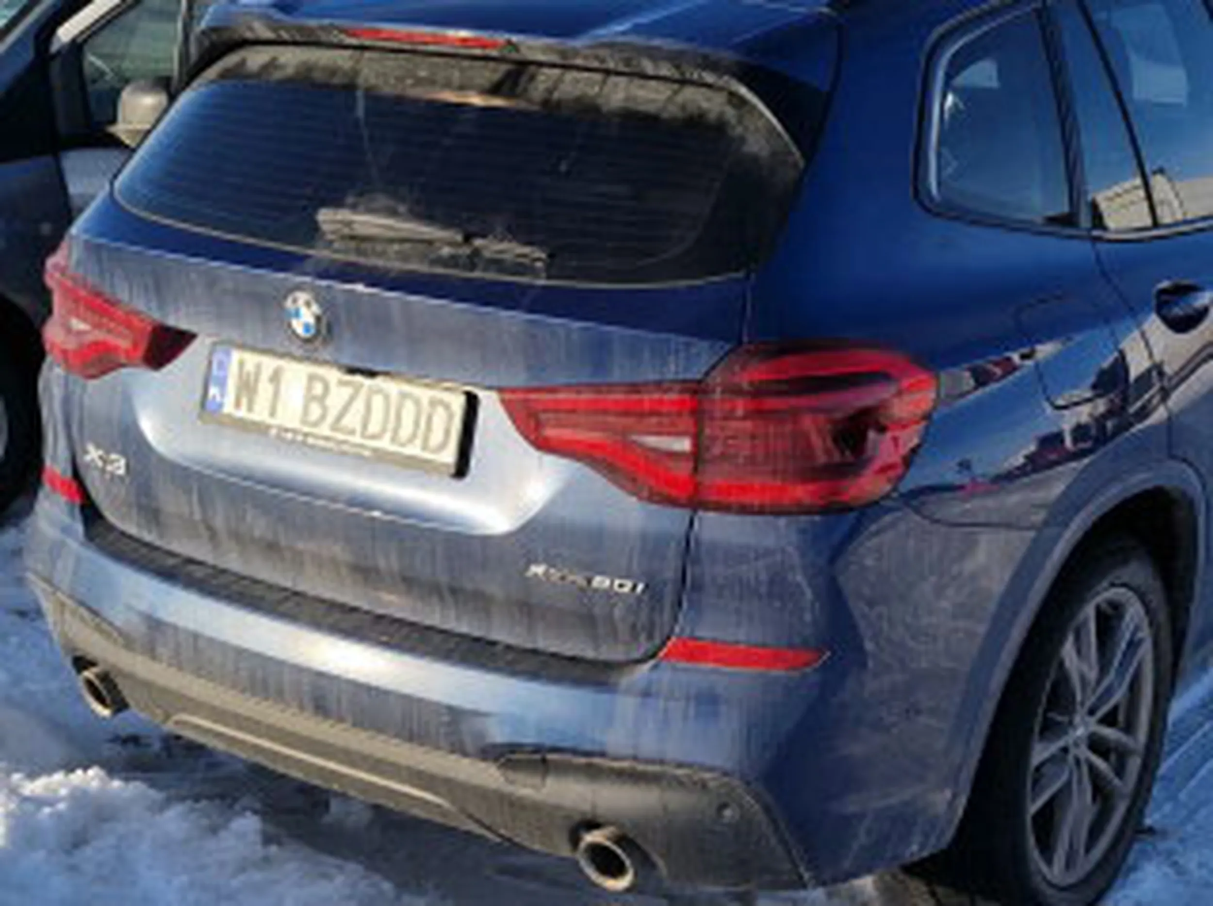 Fajny numer, blacha W1 BZDDD