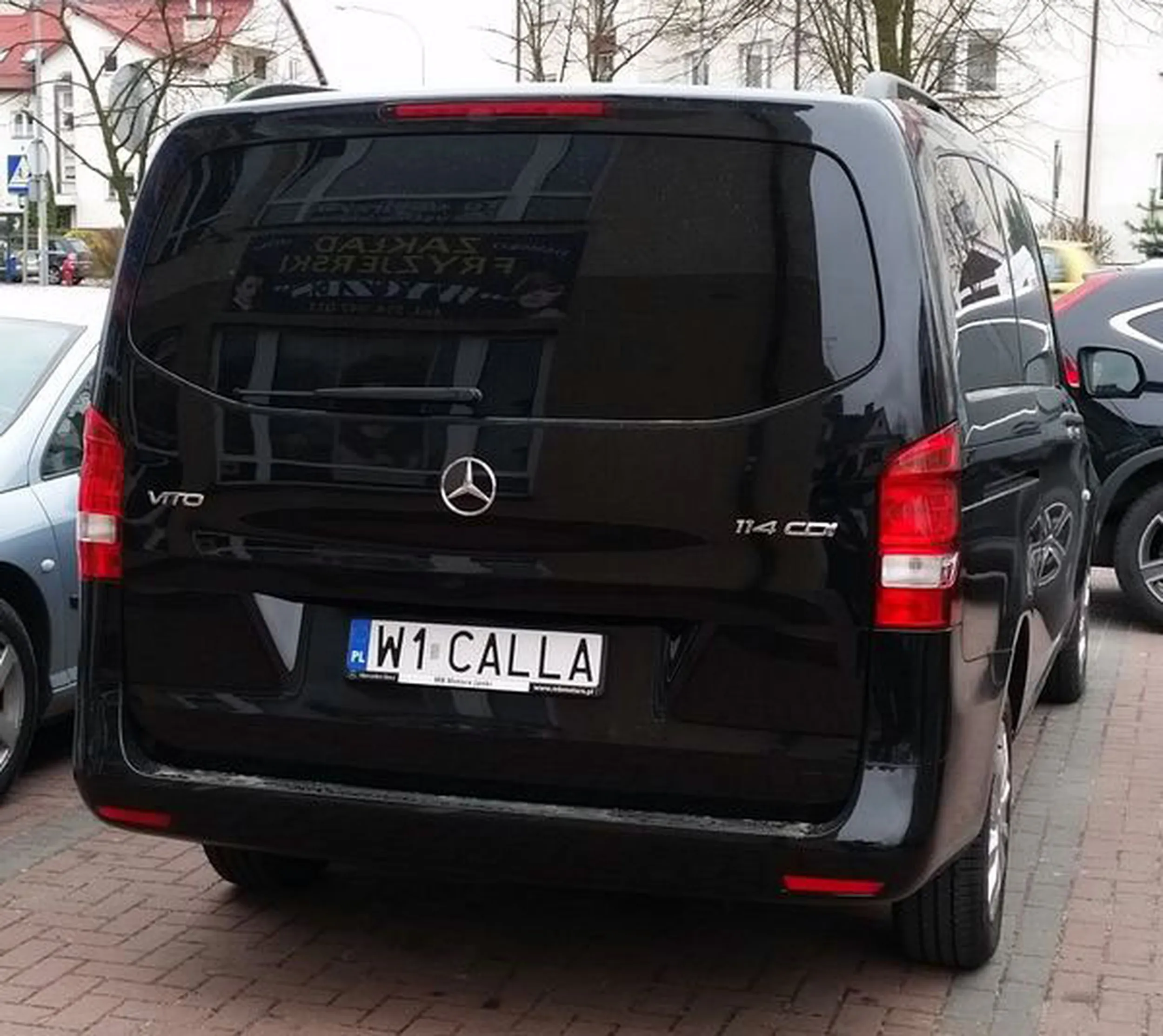 Fajny numer, blacha W1 CALLA