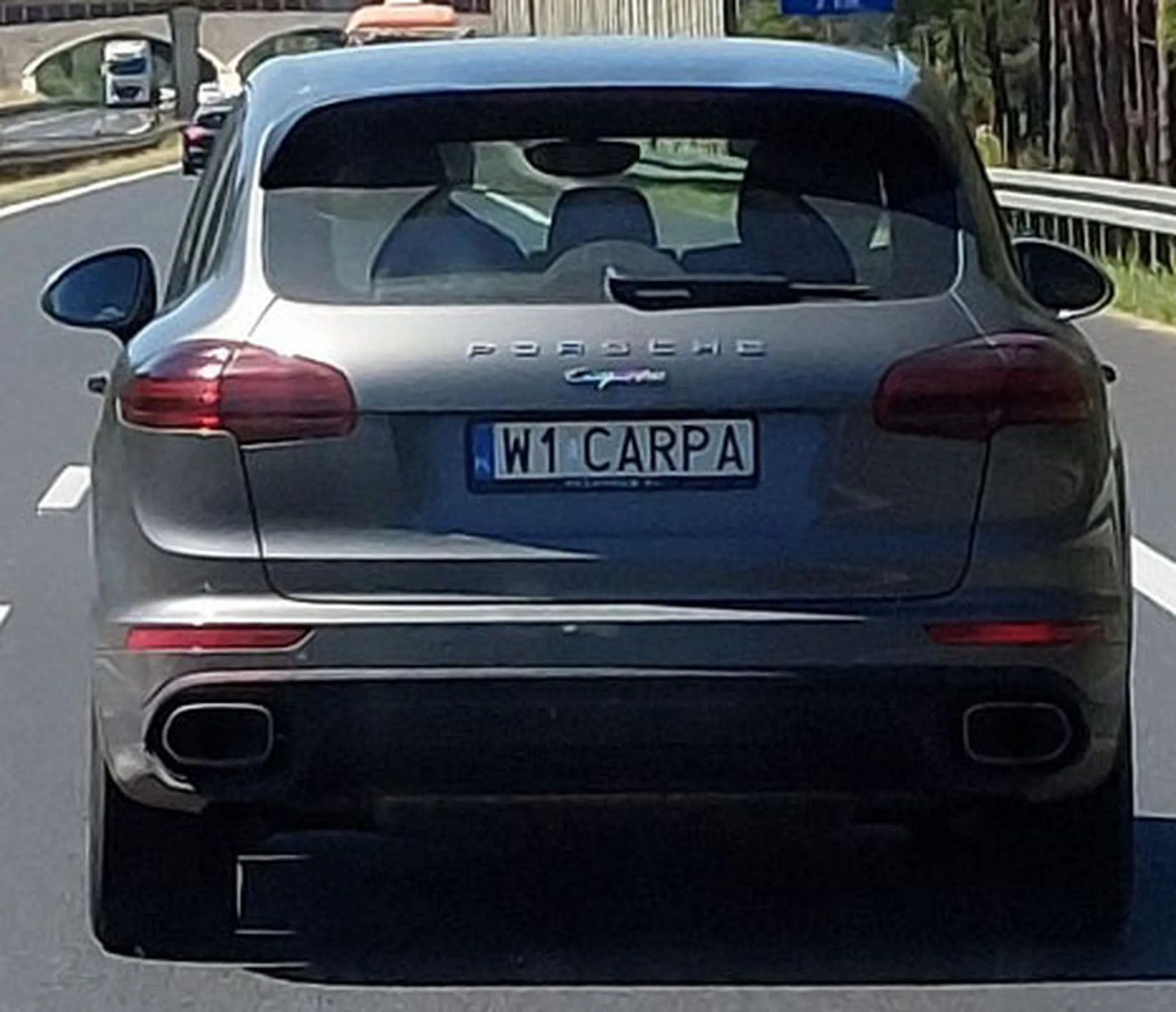 Fajny numer, blacha W1 CARPA