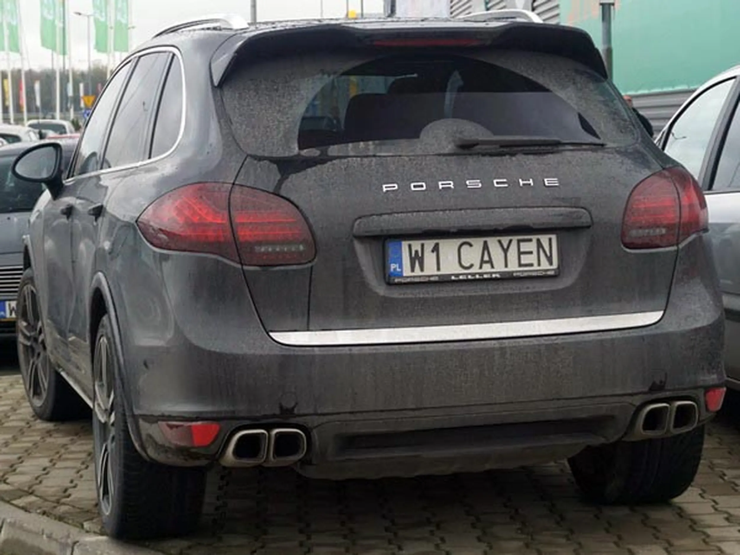 Fajny numer, blacha W1 CAYEN