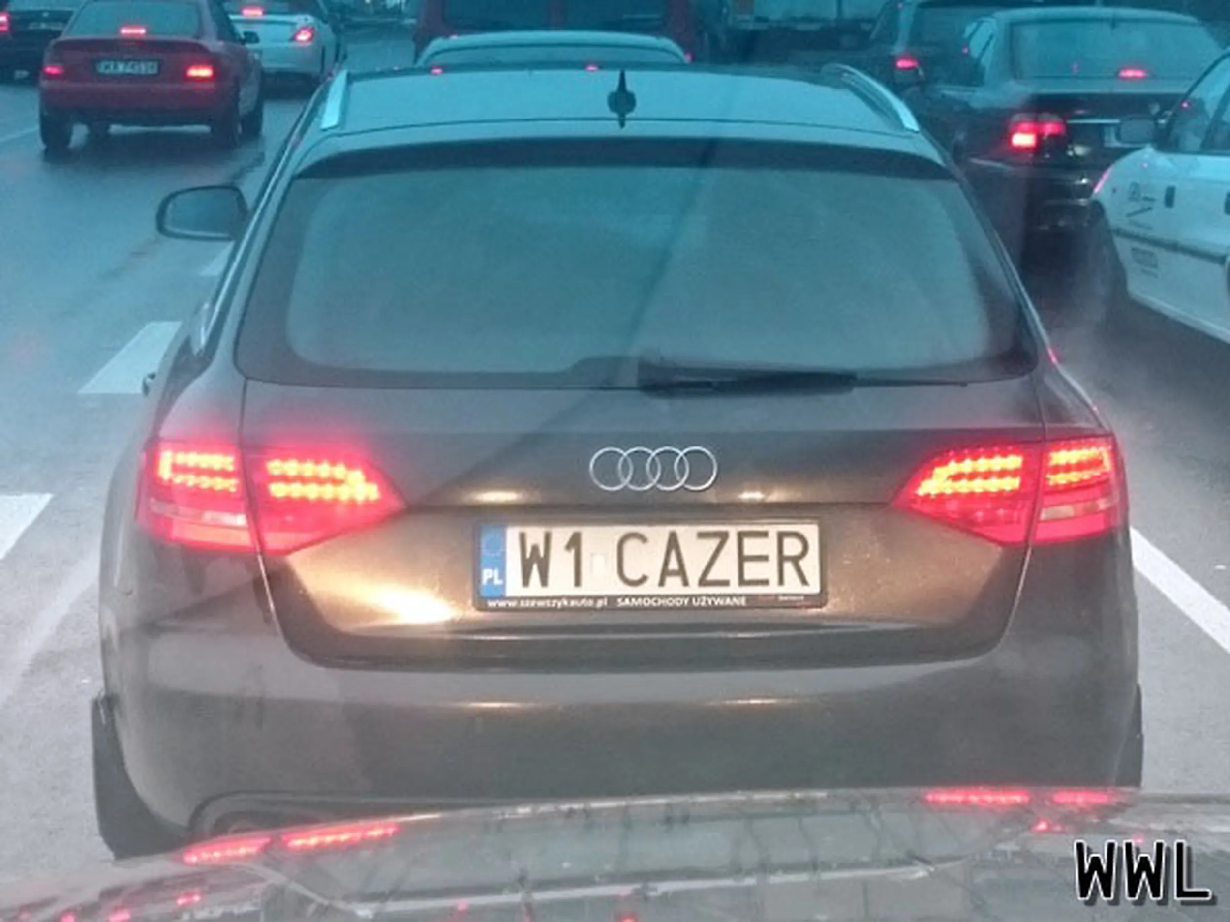 Fajny numer, blacha W1 CAZER
