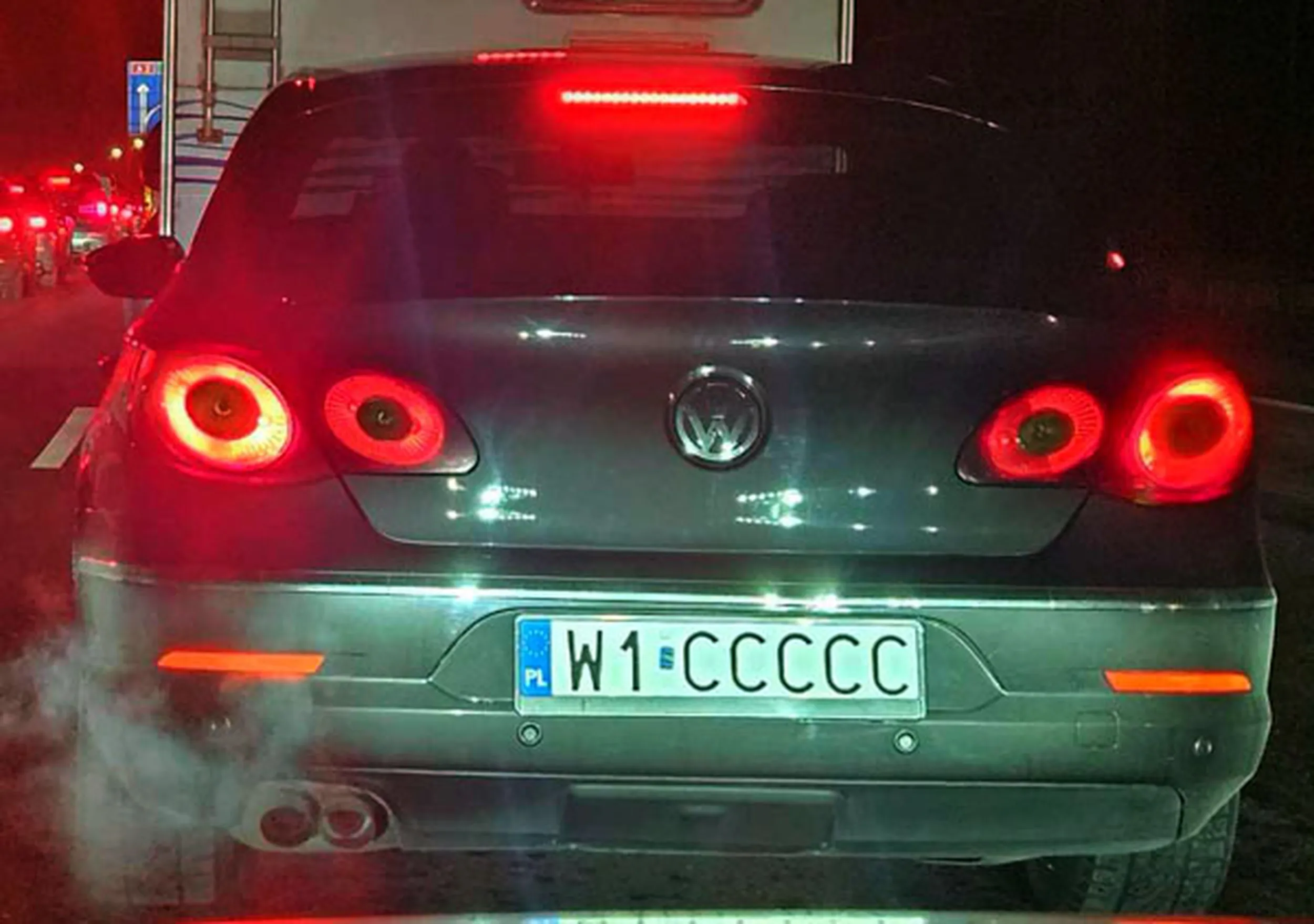 Fajny numer, blacha W1 CCCCC