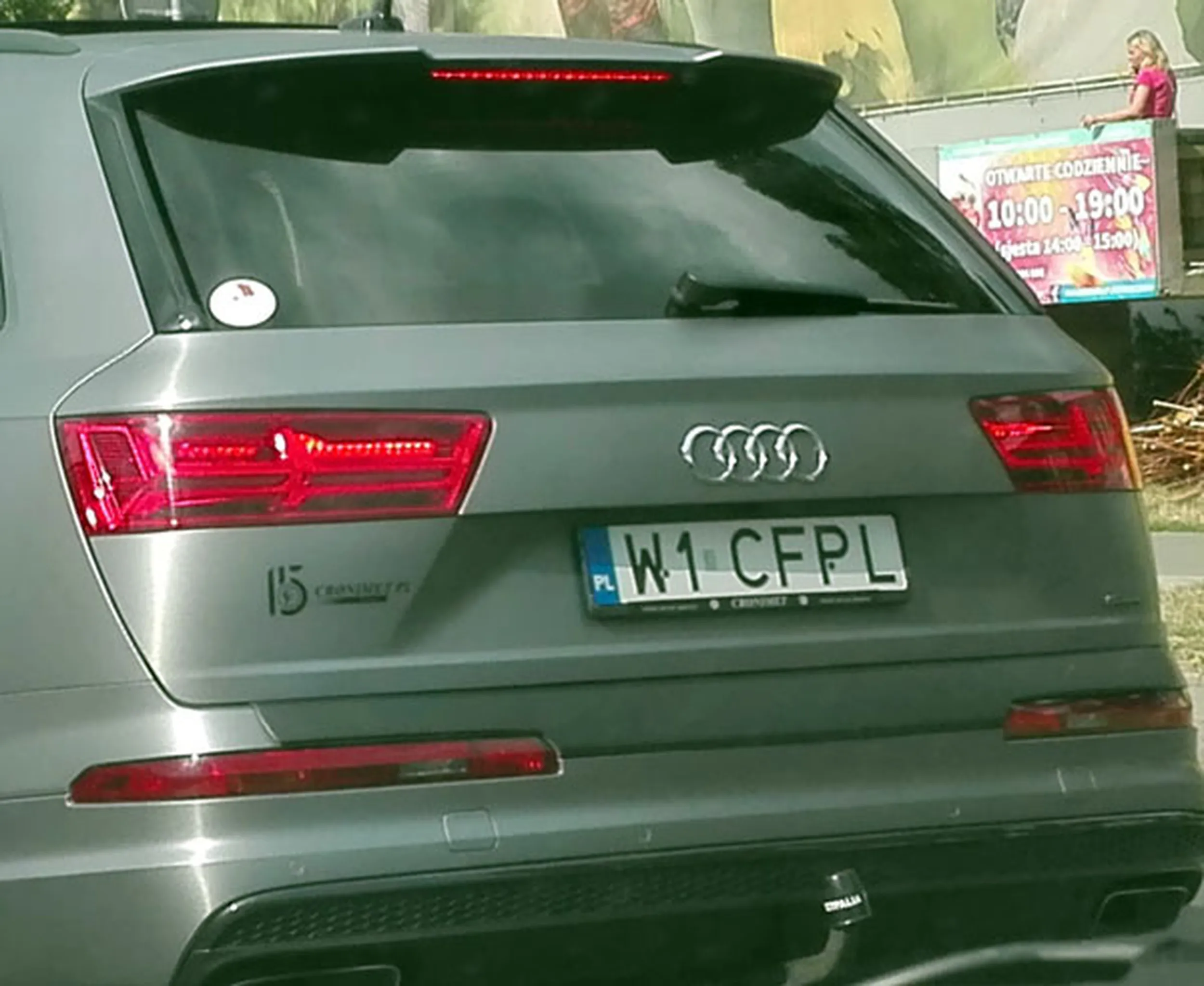 Fajny numer, blacha W1 CFPL