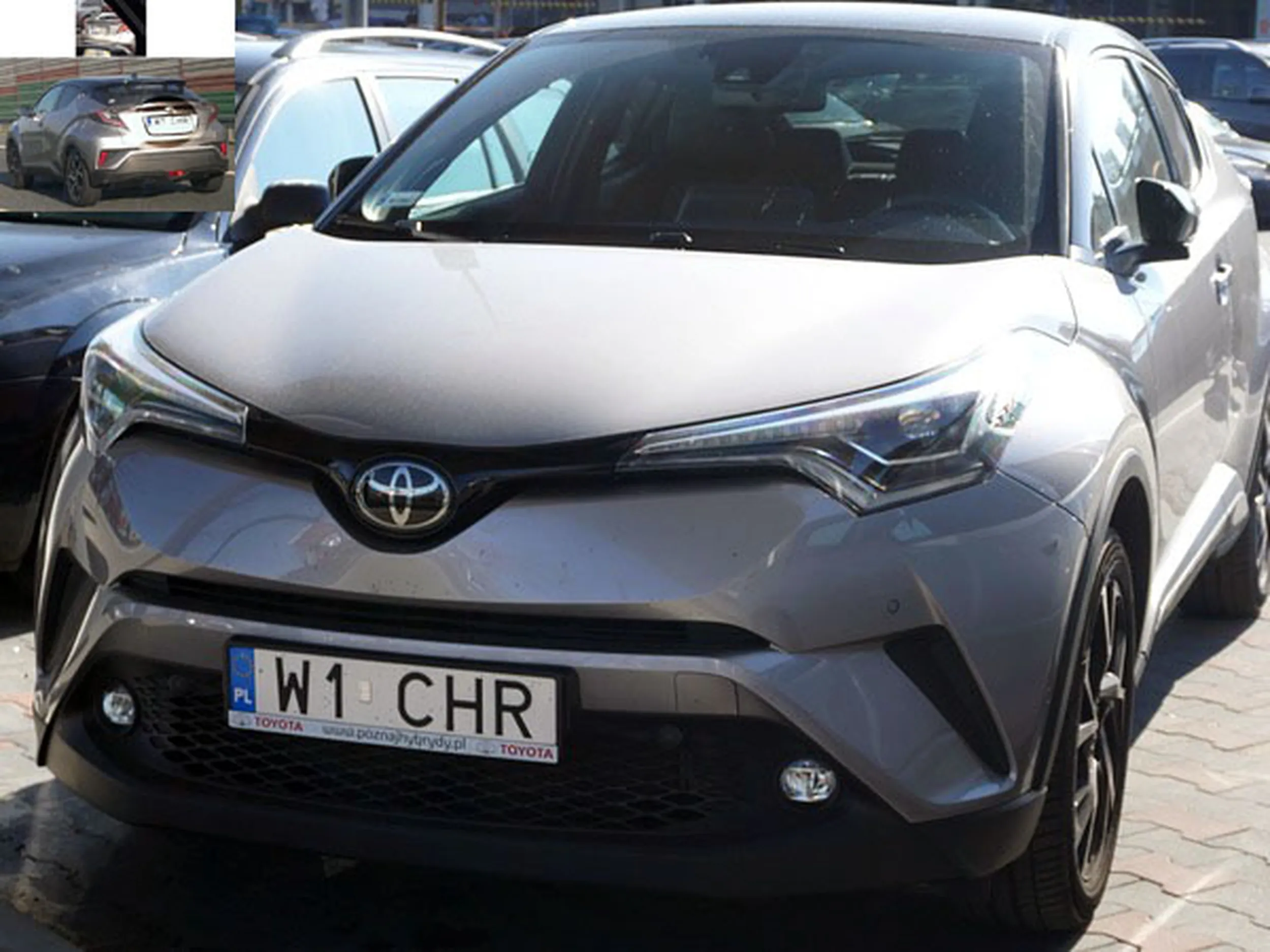 Fajny numer, blacha W1 CHR