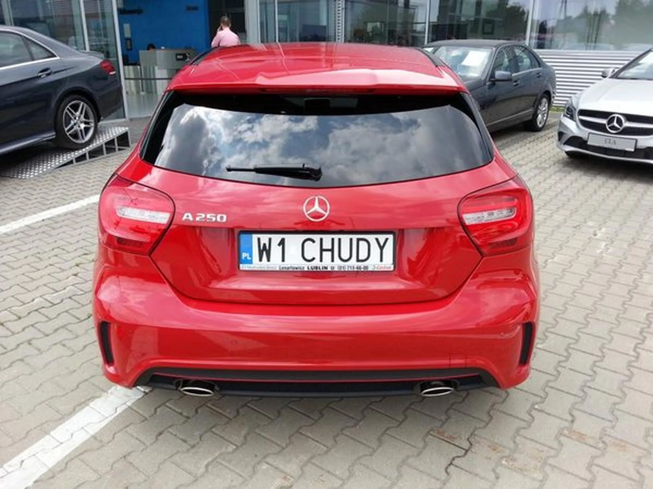 Fajny numer, blacha W1 CHUDY