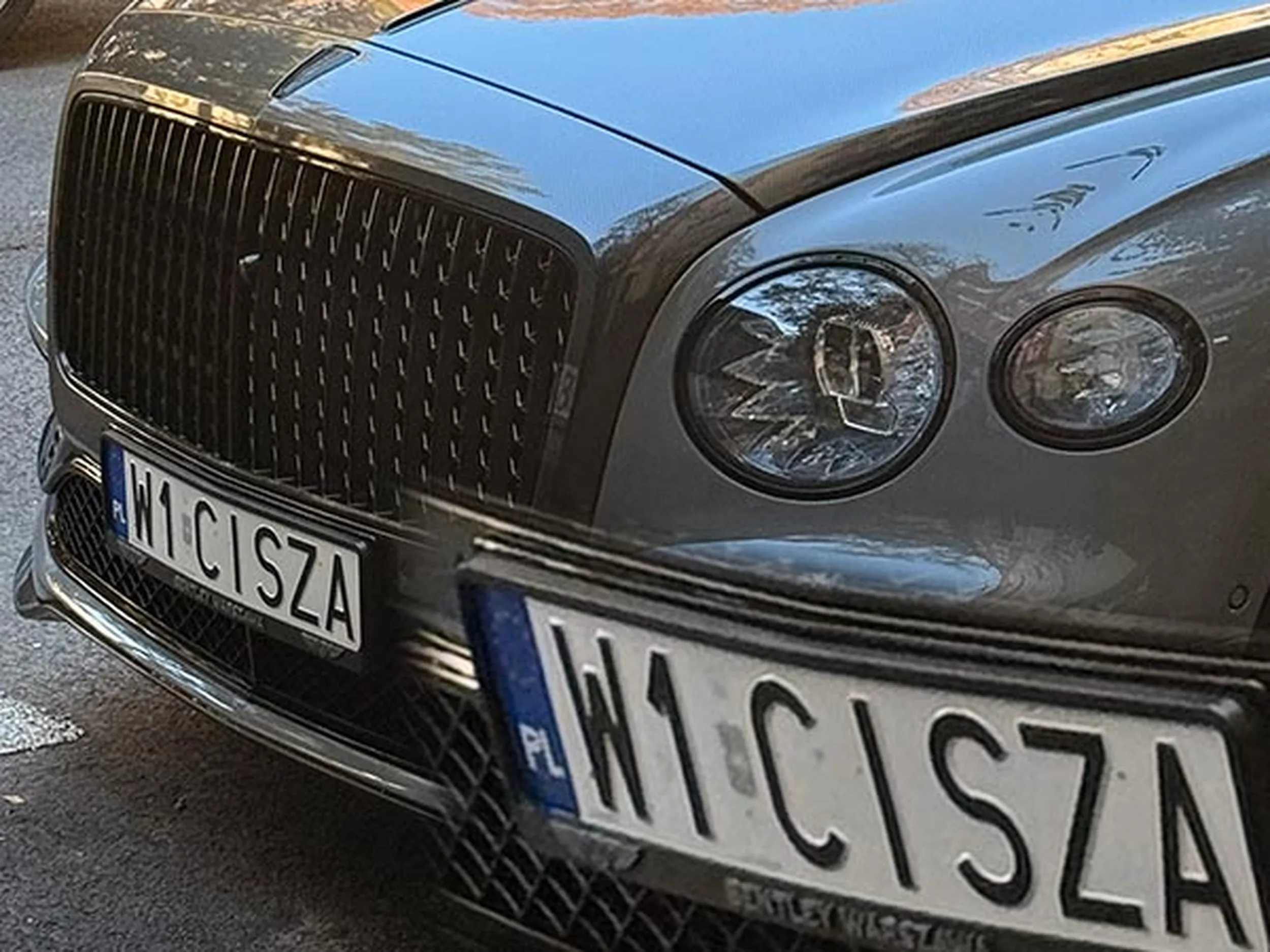 Fajny numer, blacha W1 CISZA