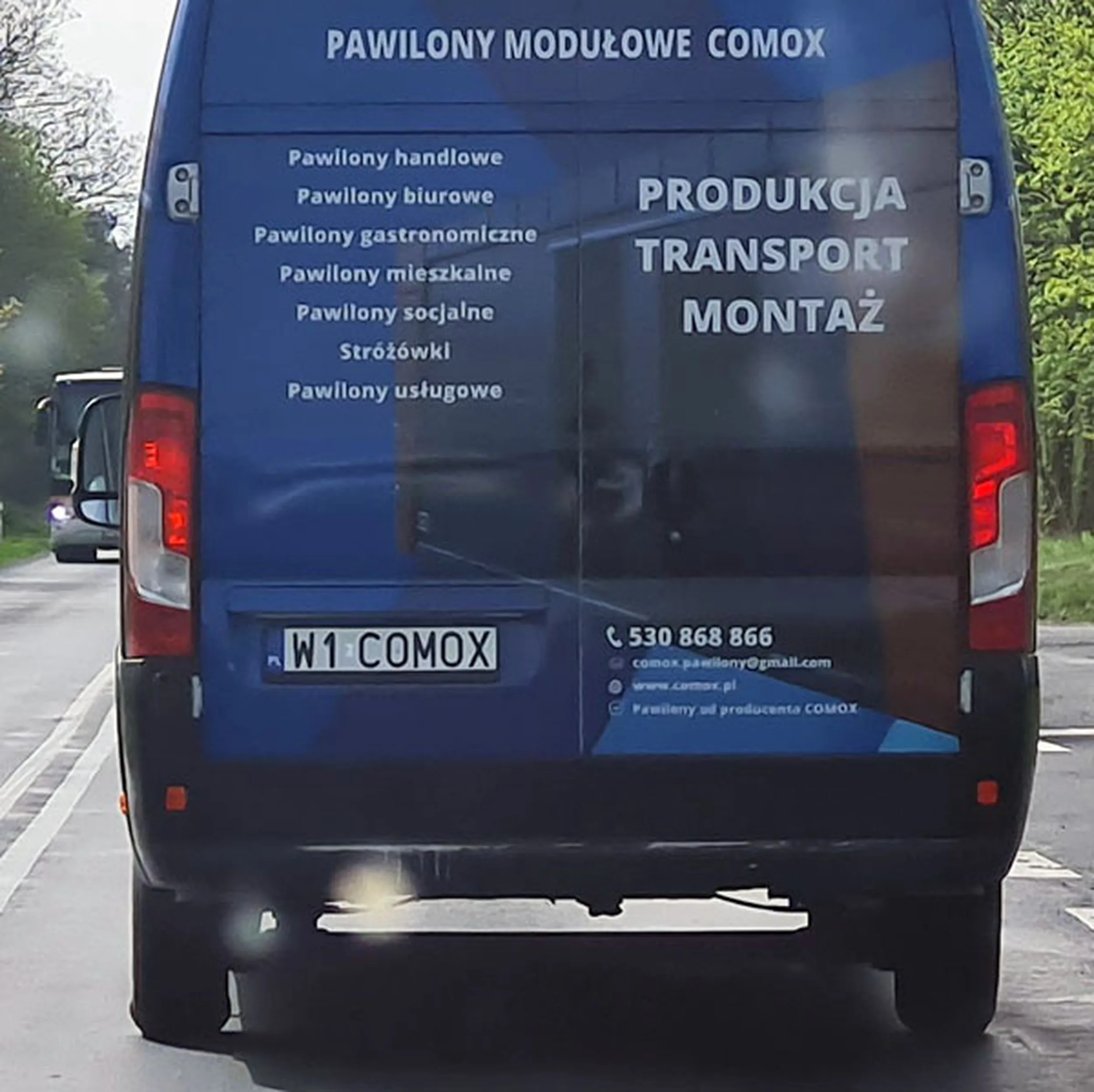 Fajny numer, blacha W1 COMOX