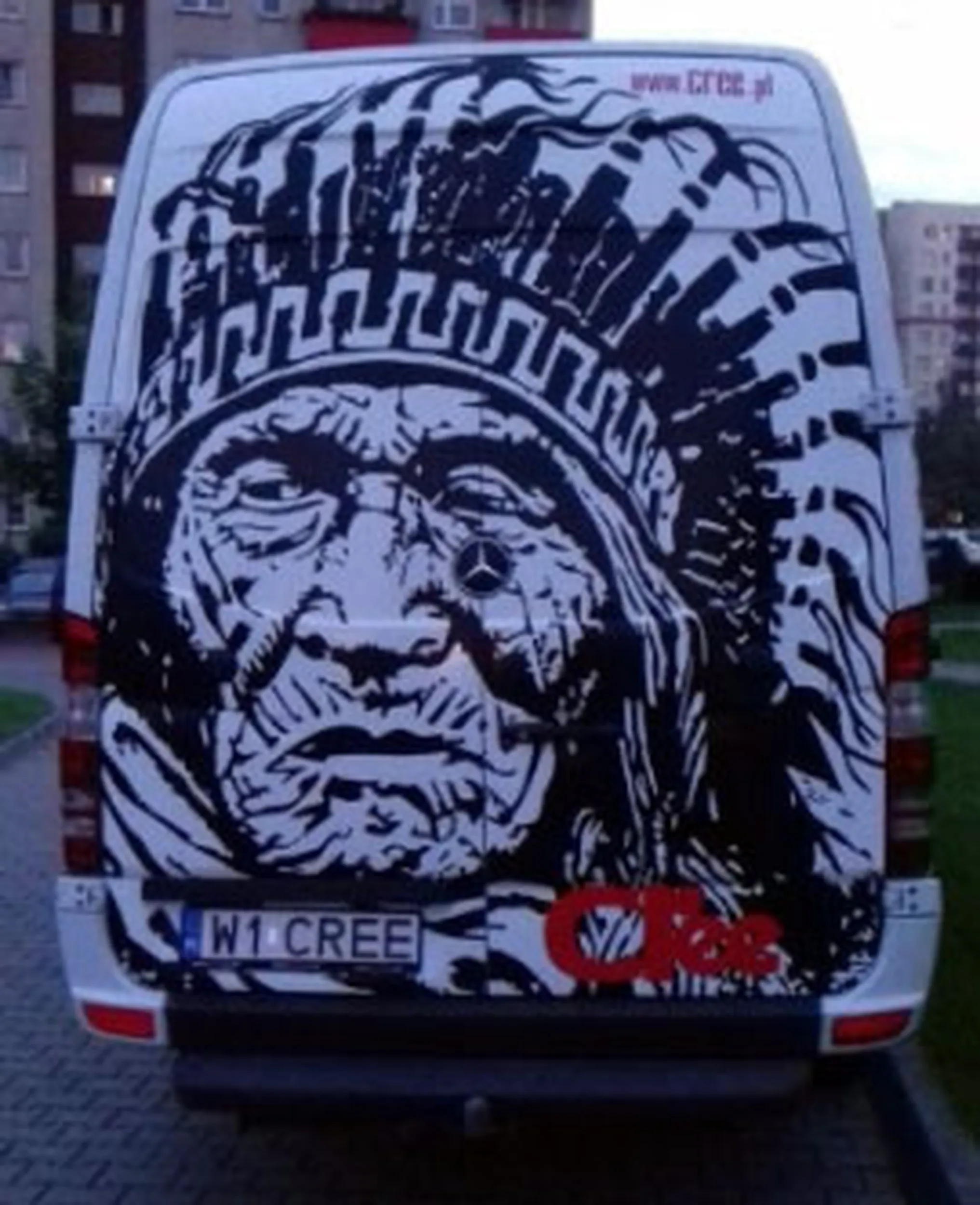 Fajny numer, blacha W1 CREE