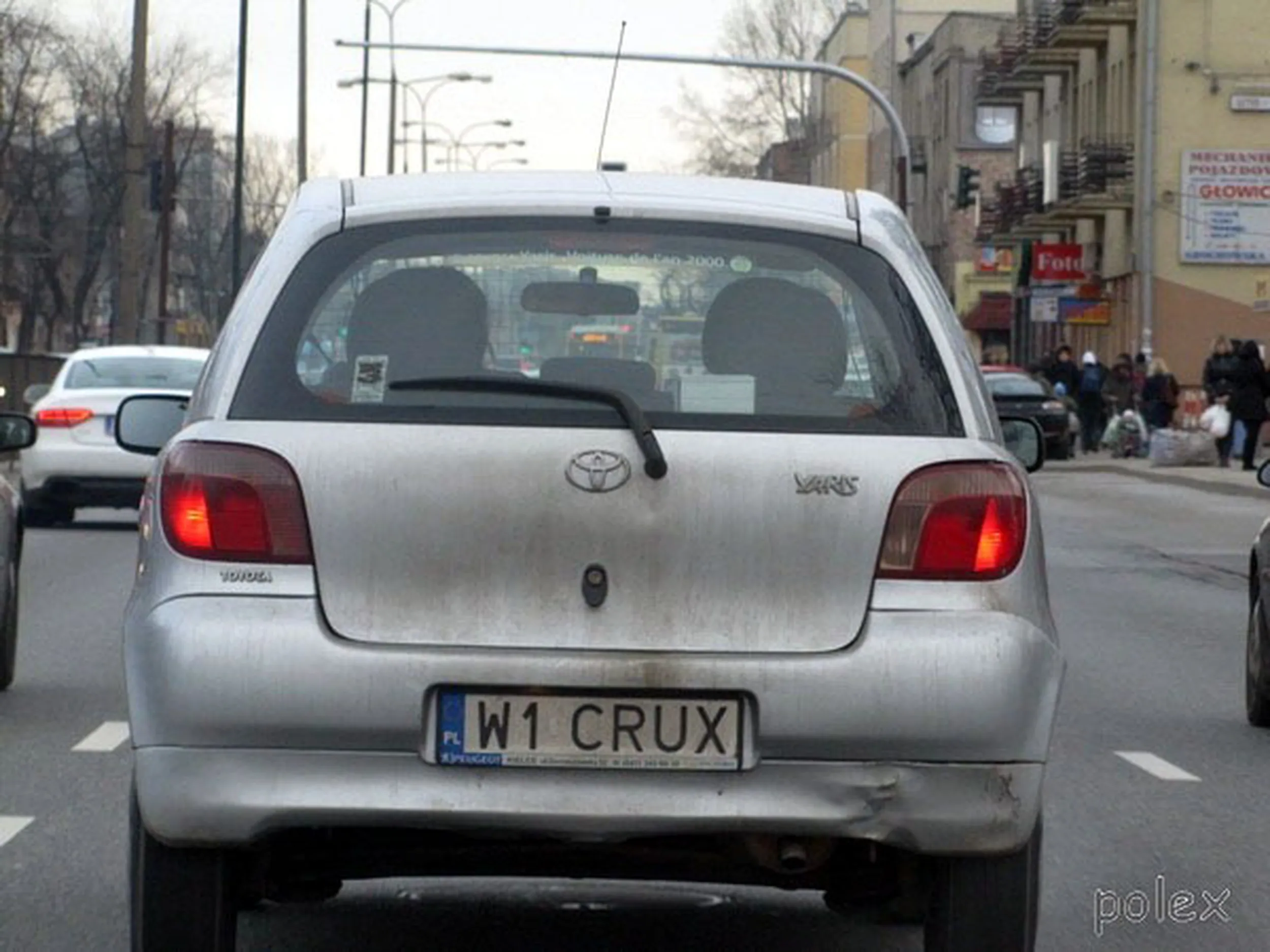 Fajny numer, blacha W1 CRUX