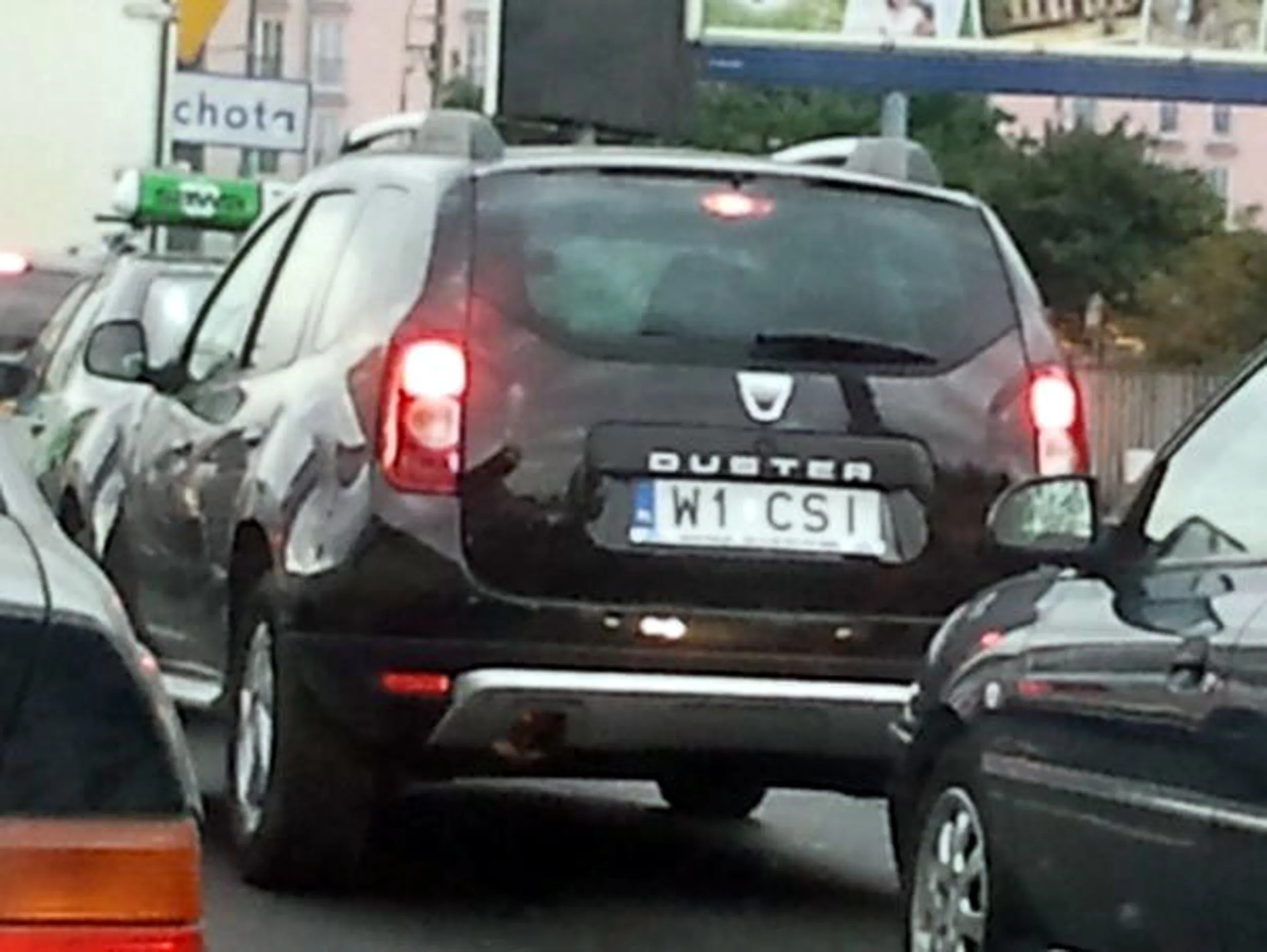 Fajny numer, blacha W1 CSI