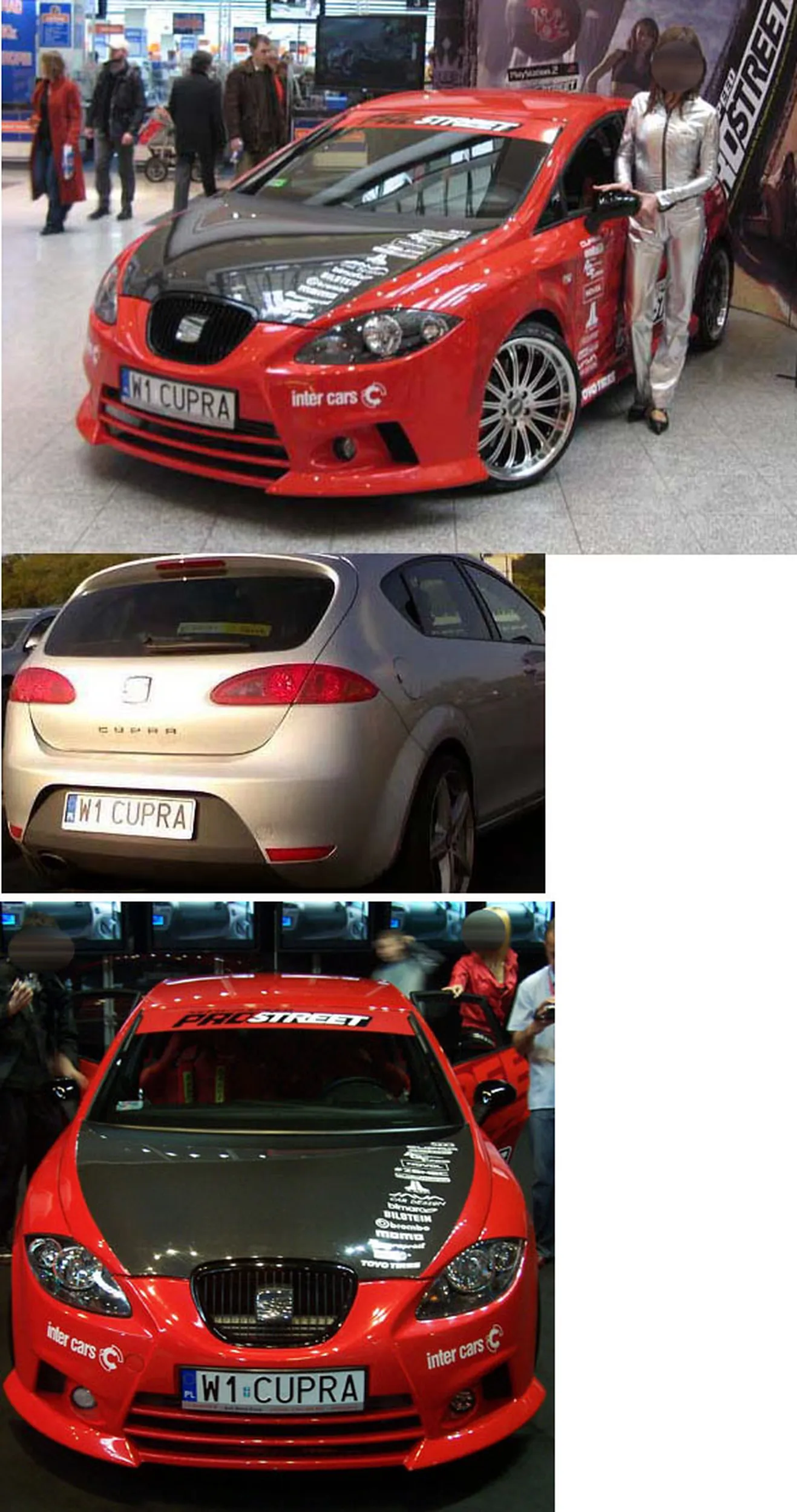 Fajny numer, blacha W1 CUPRA