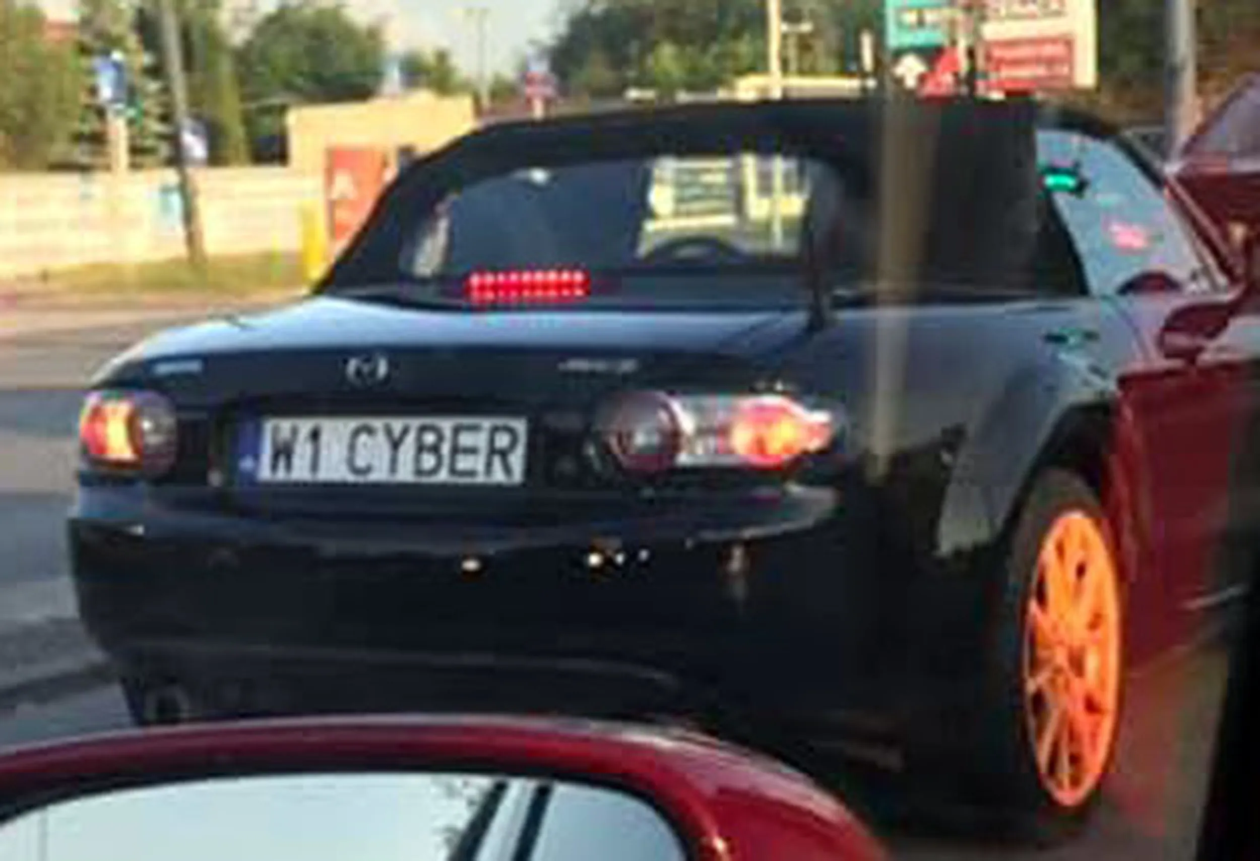 Fajny numer, blacha W1 CYBER