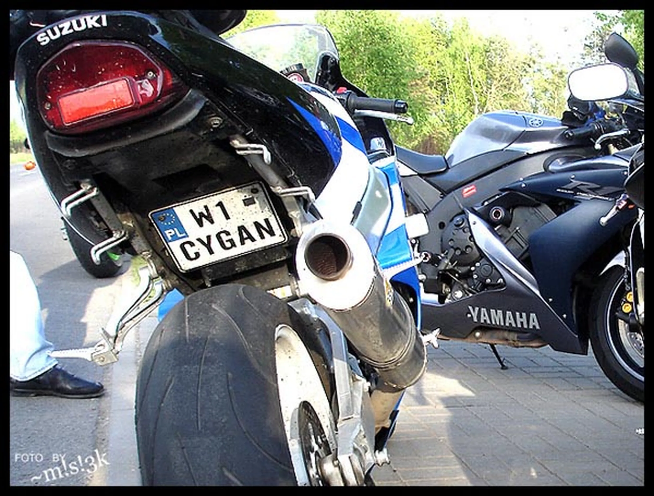 Fajny numer, blacha W1 CYGAN