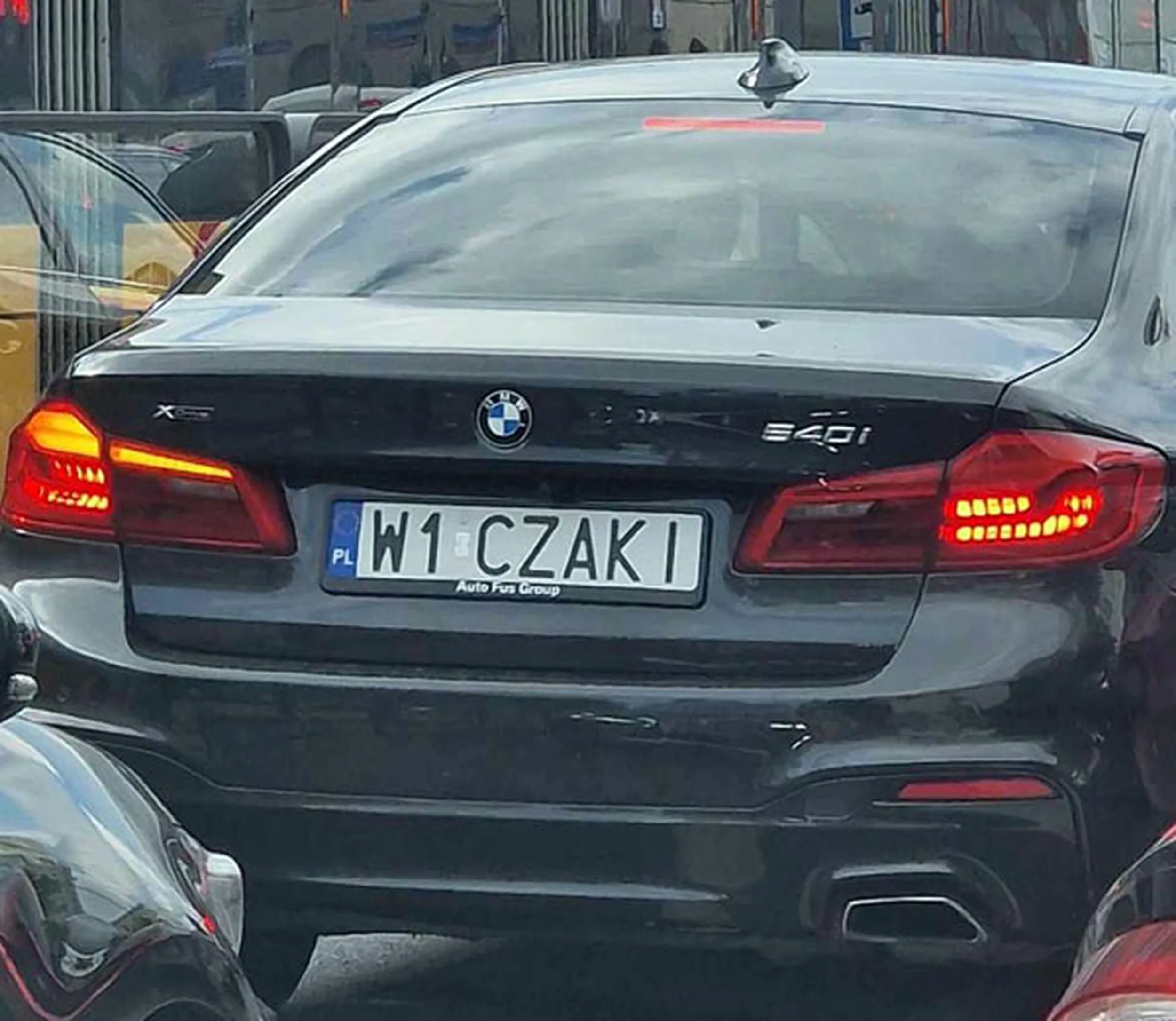 Fajny numer, blacha W1 CZAKI