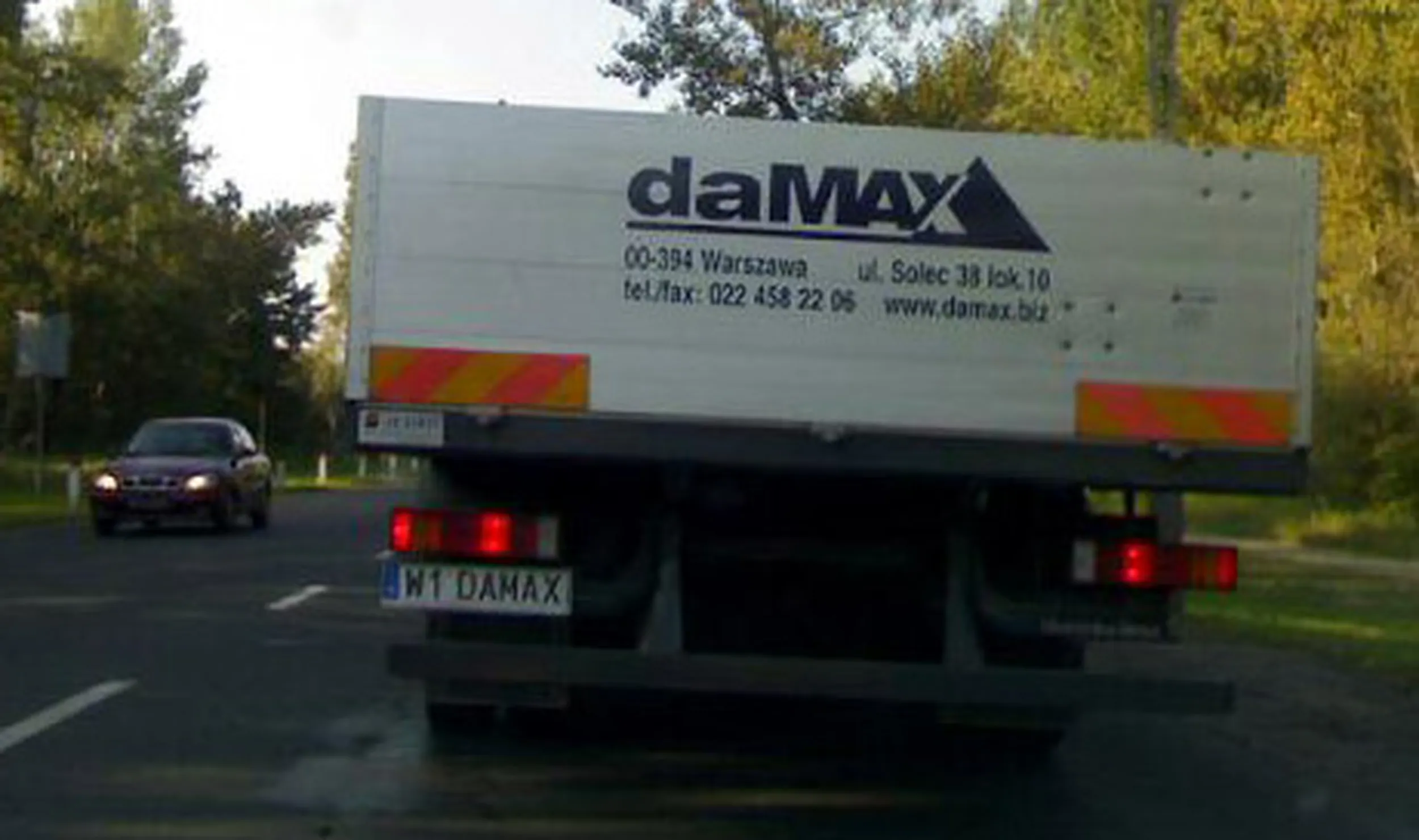 Fajny numer, blacha W1 DAMAX