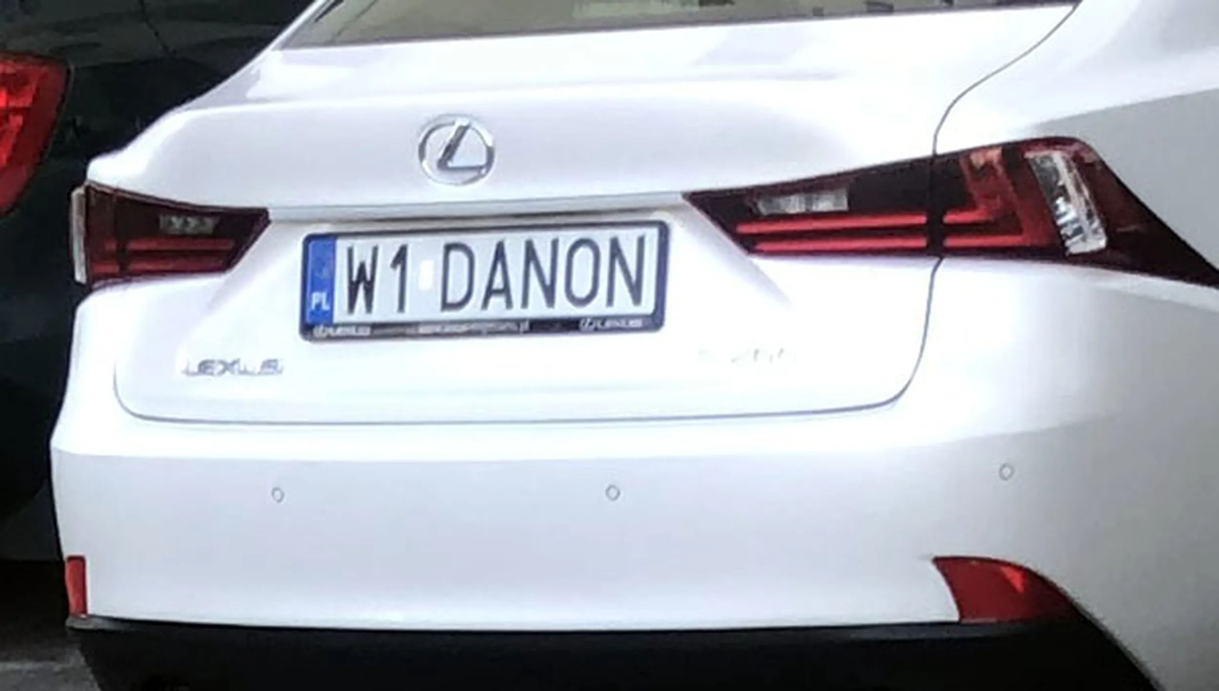 Fajny numer, blacha W1 DANON