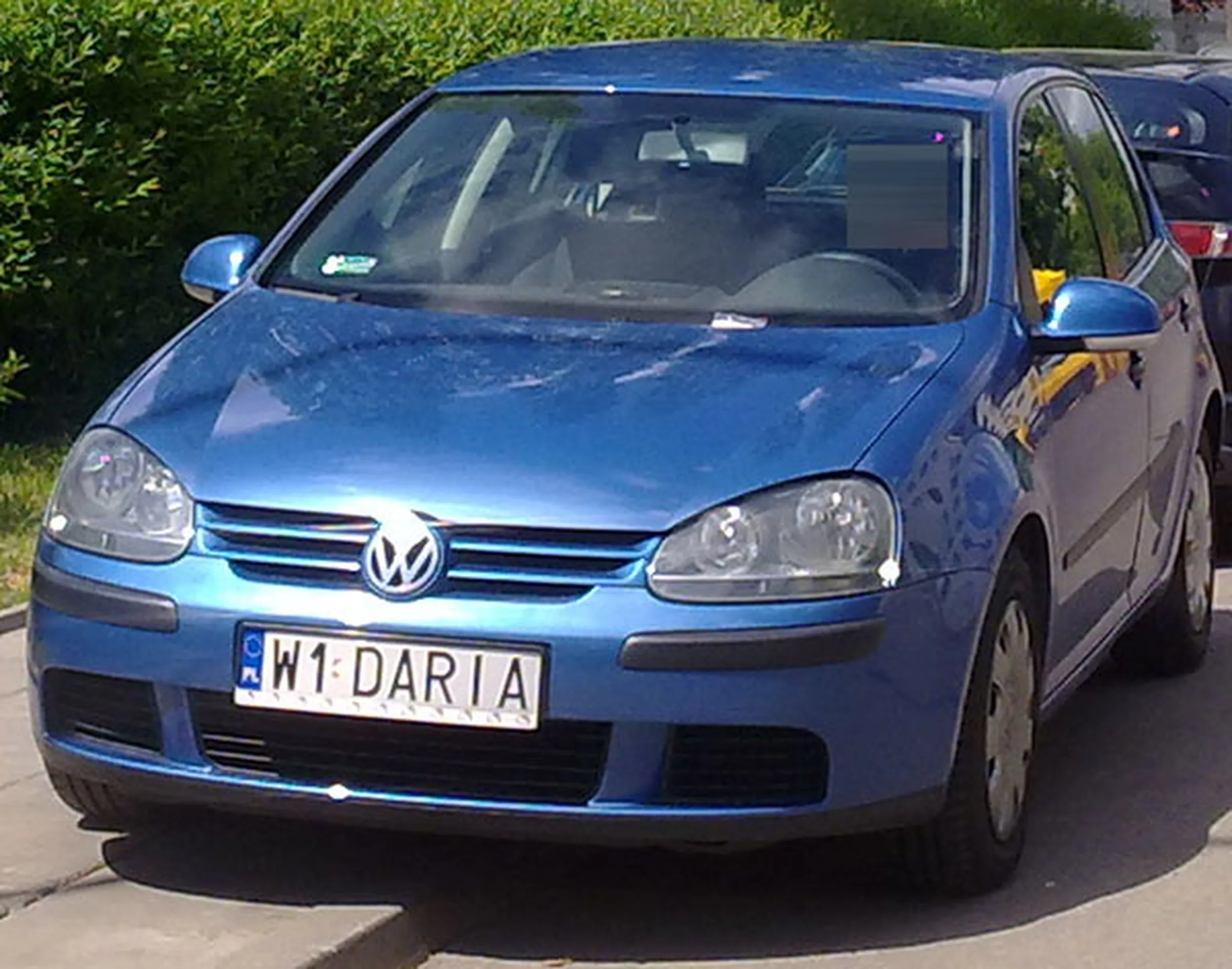 Fajny numer, blacha W1 DARIA