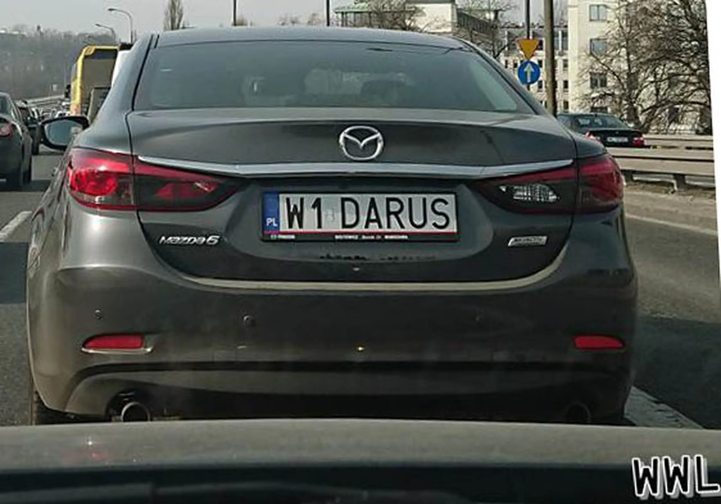 Fajny numer, blacha W1 DARUS