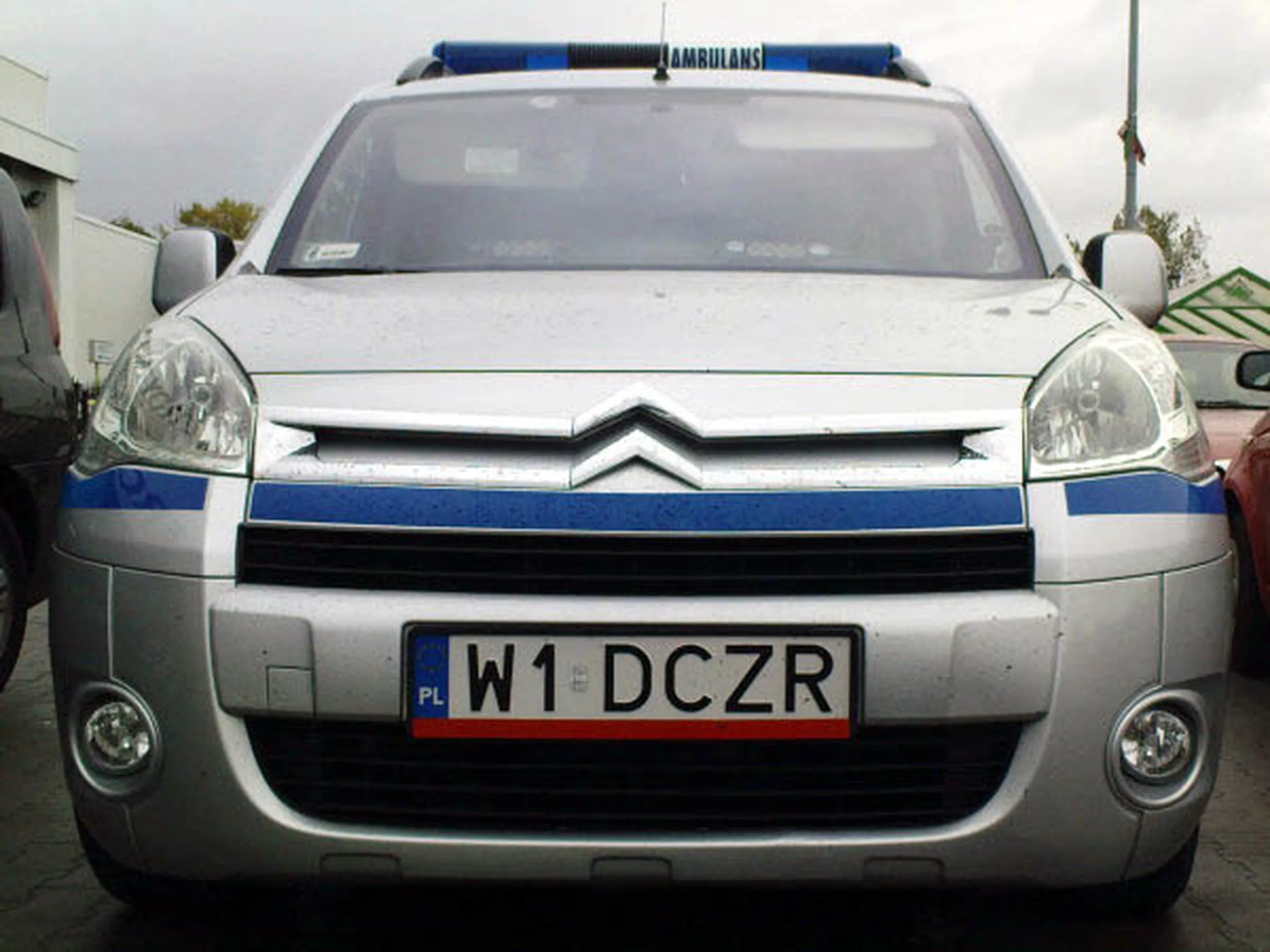 Fajny numer, blacha W1 DCZR