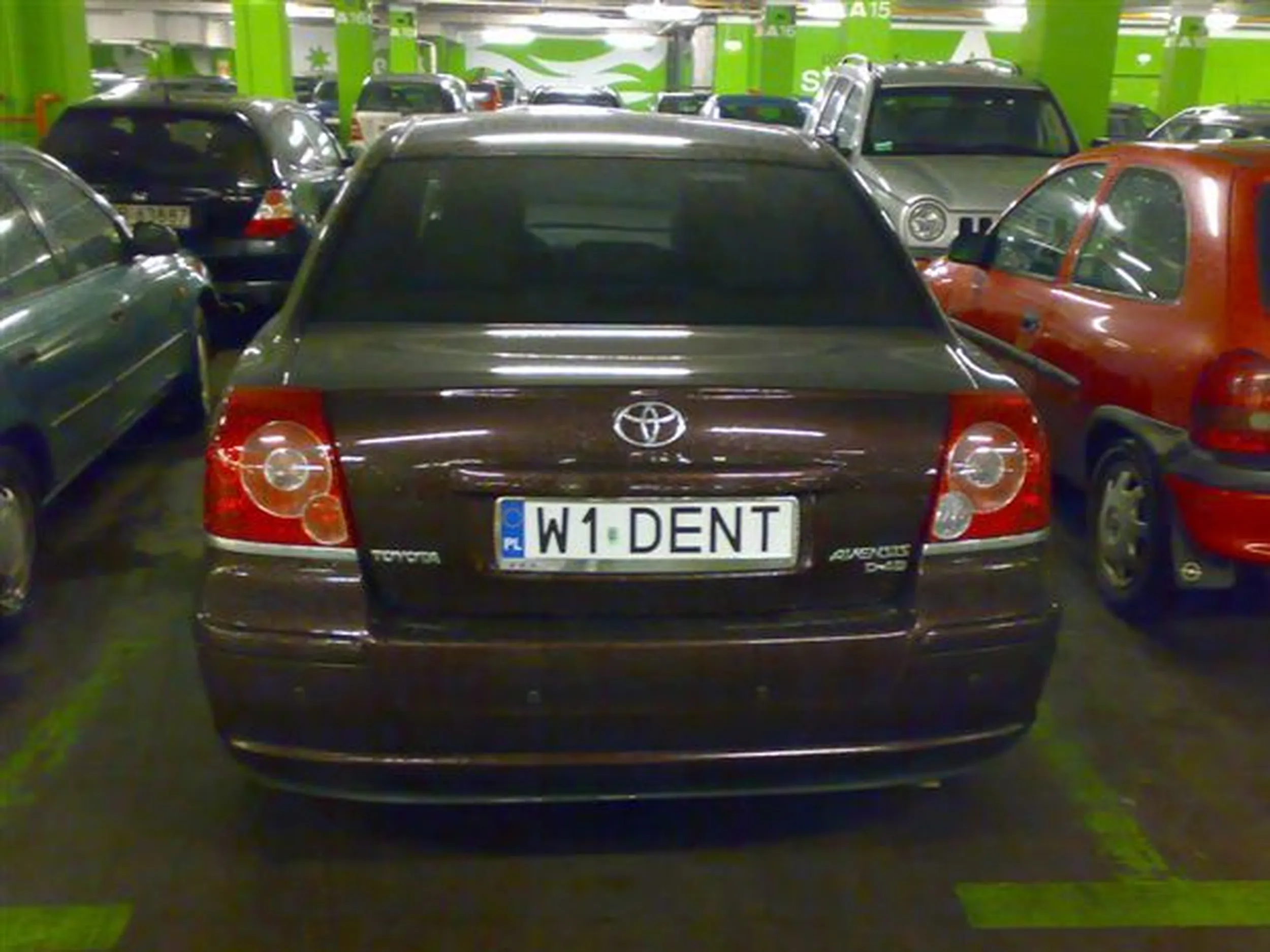 Fajny numer, blacha W1 DENT