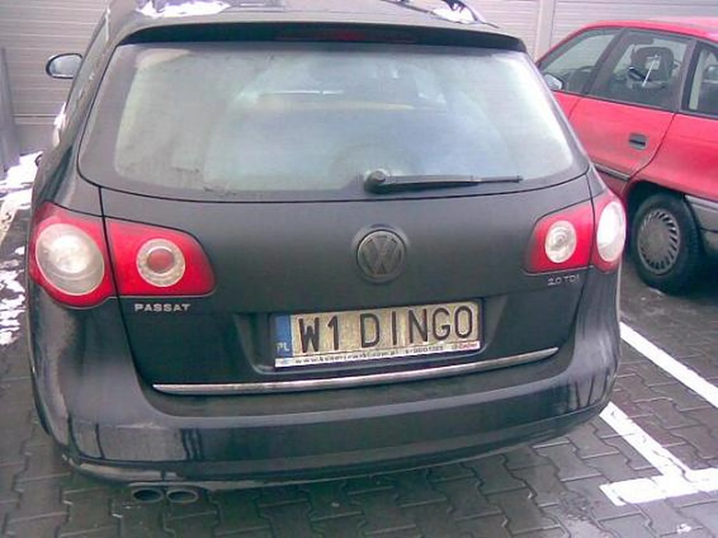 Fajny numer, blacha W1 DINGO