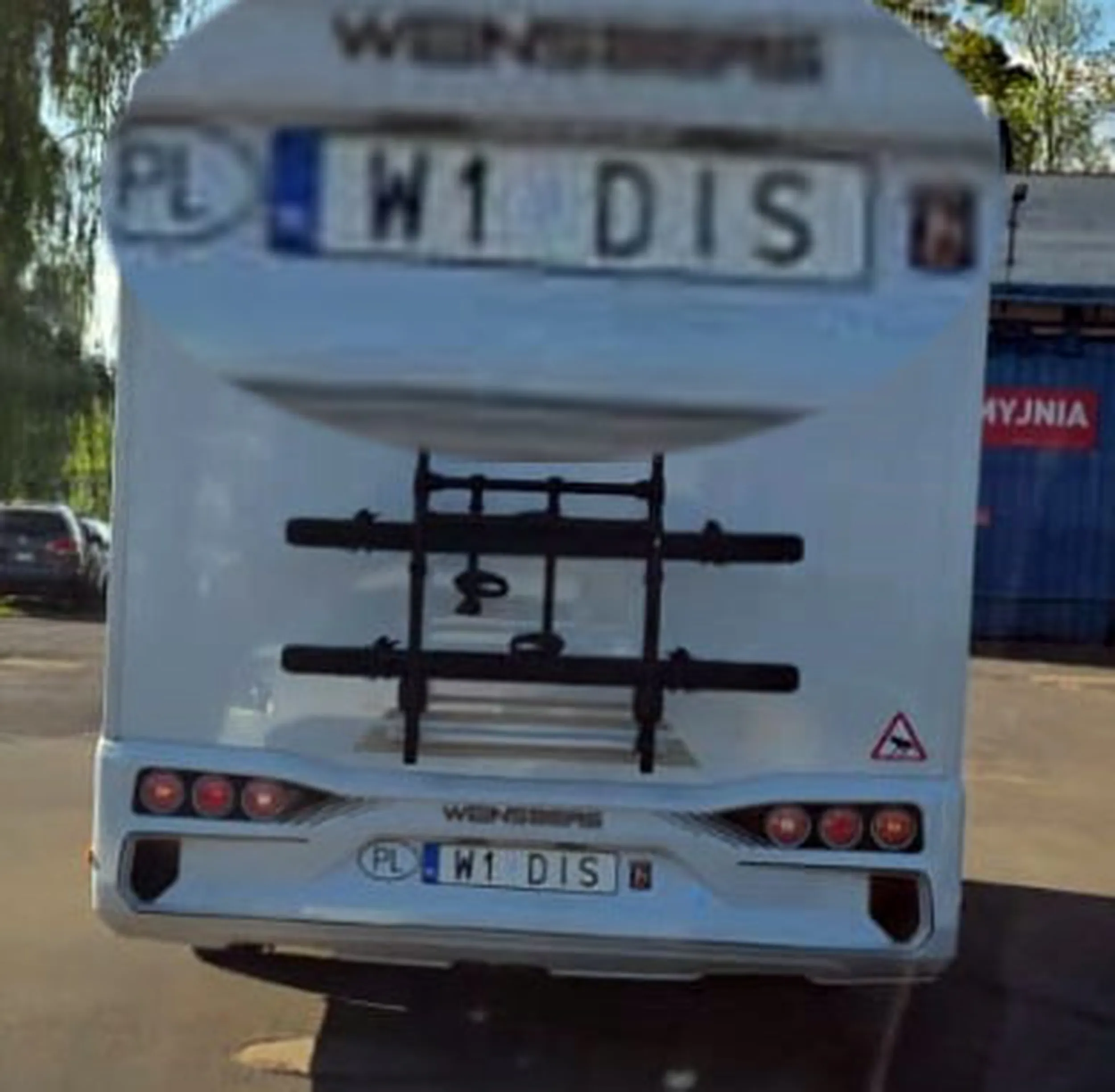 Fajny numer, blacha W1 DIS