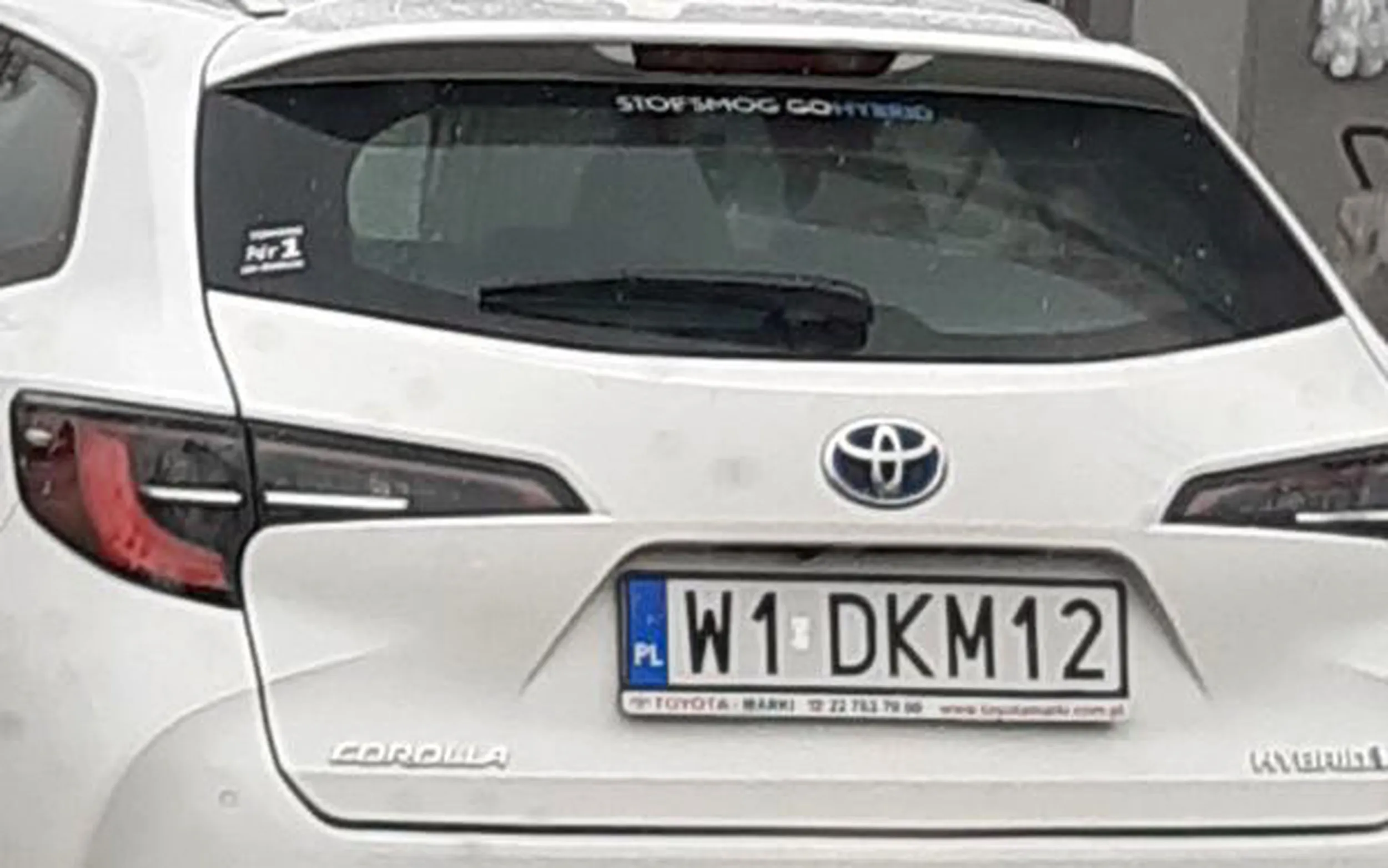 Fajny numer, blacha W1 DKM12