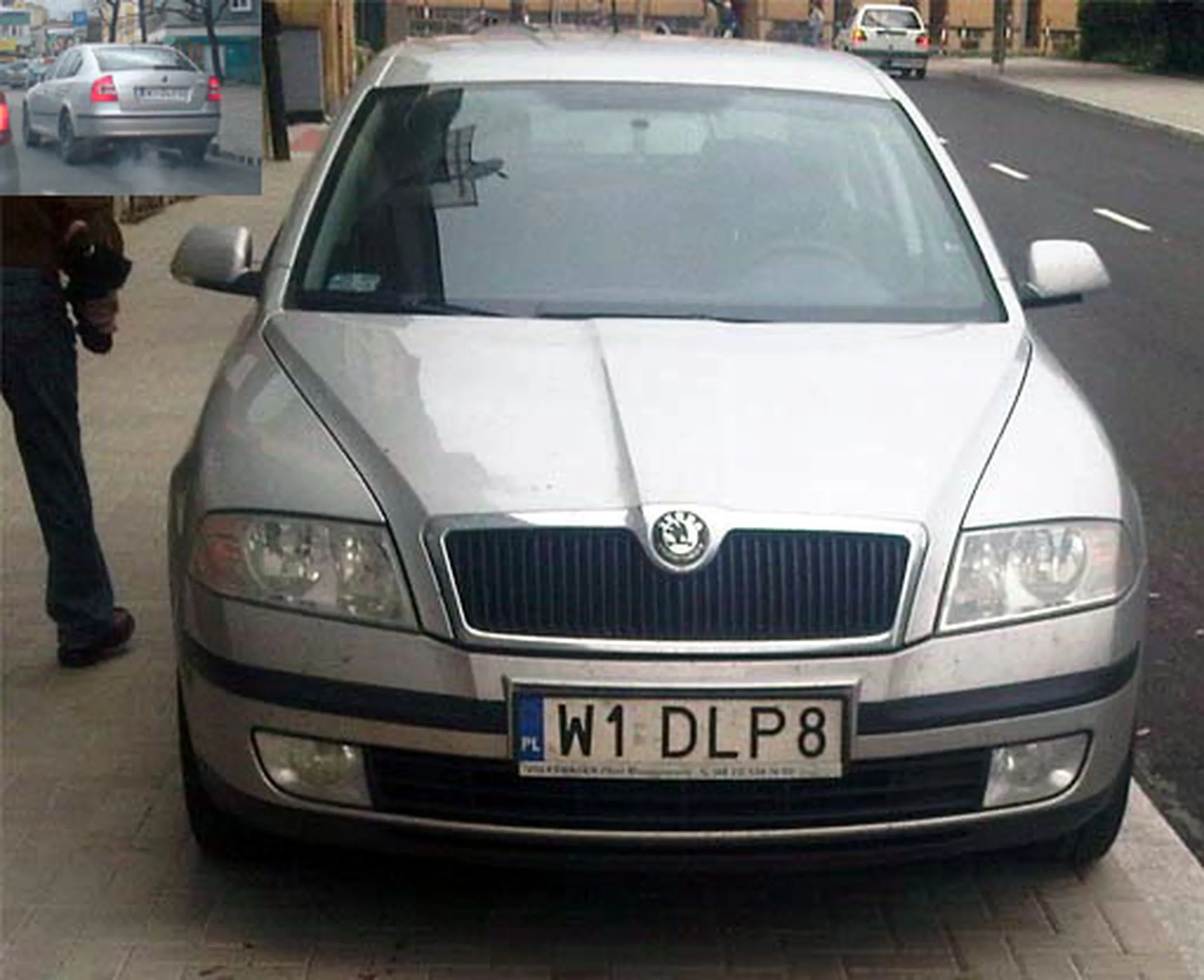 Fajny numer, blacha W1 DLP8