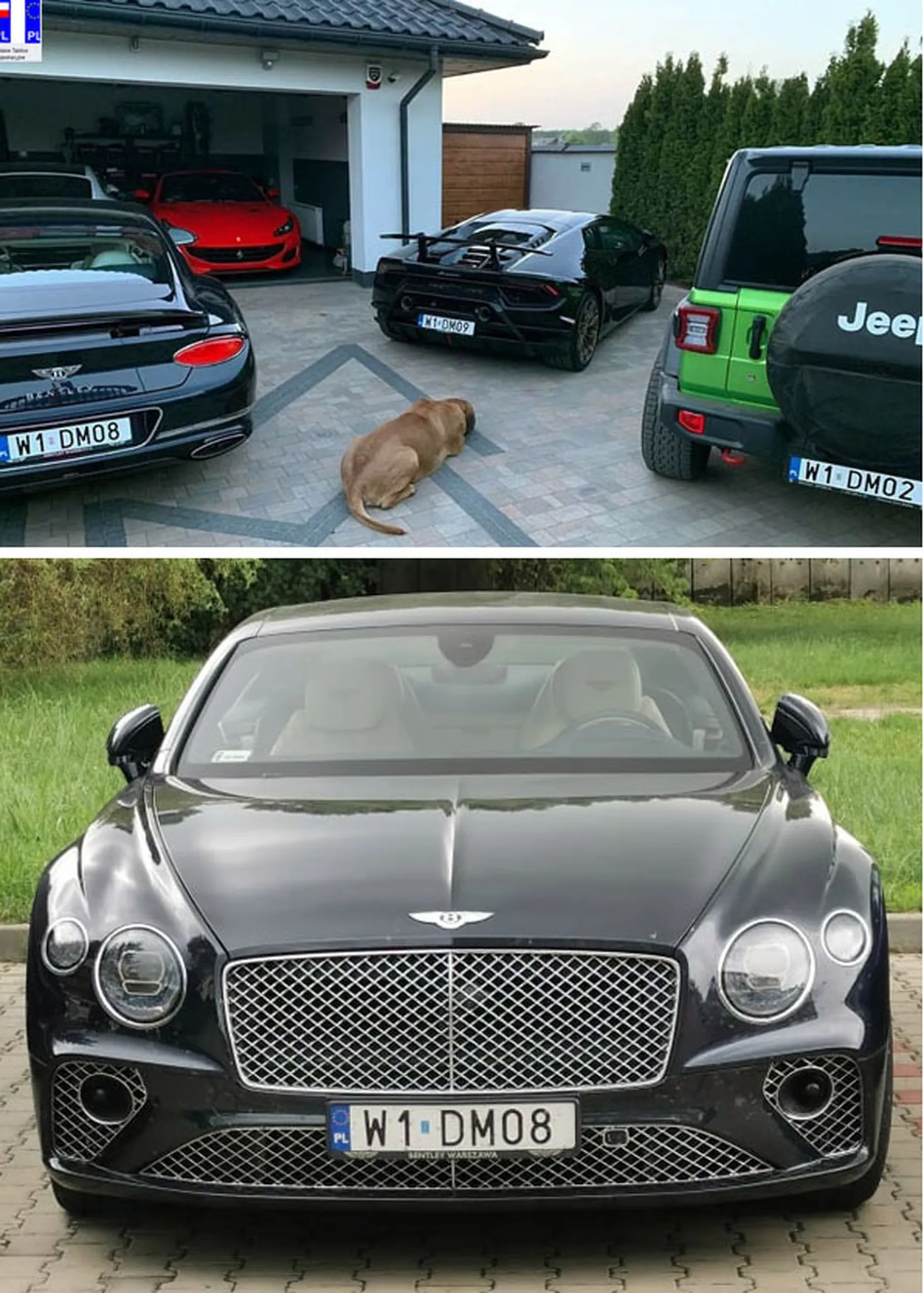 Fajny numer, blacha W1 DM08