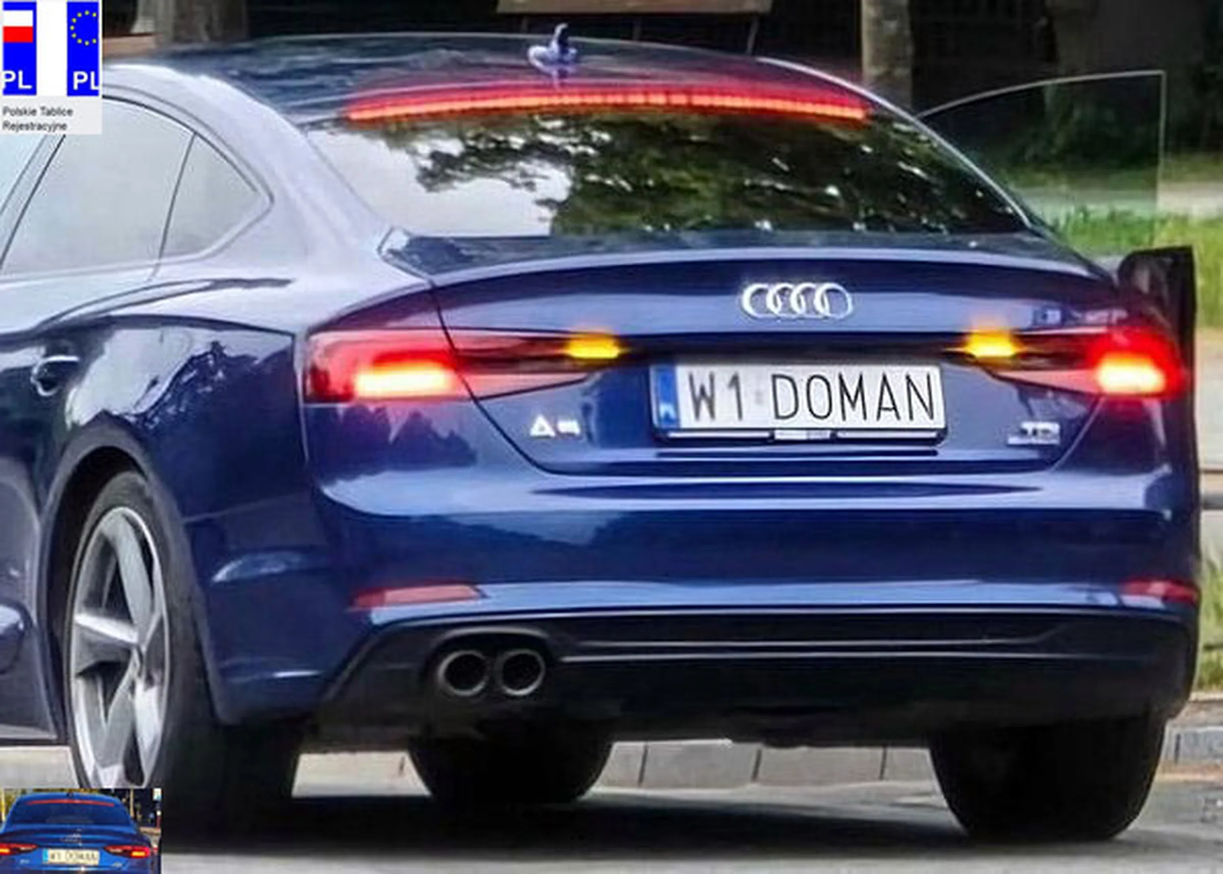 Fajny numer, blacha W1 DOMAN