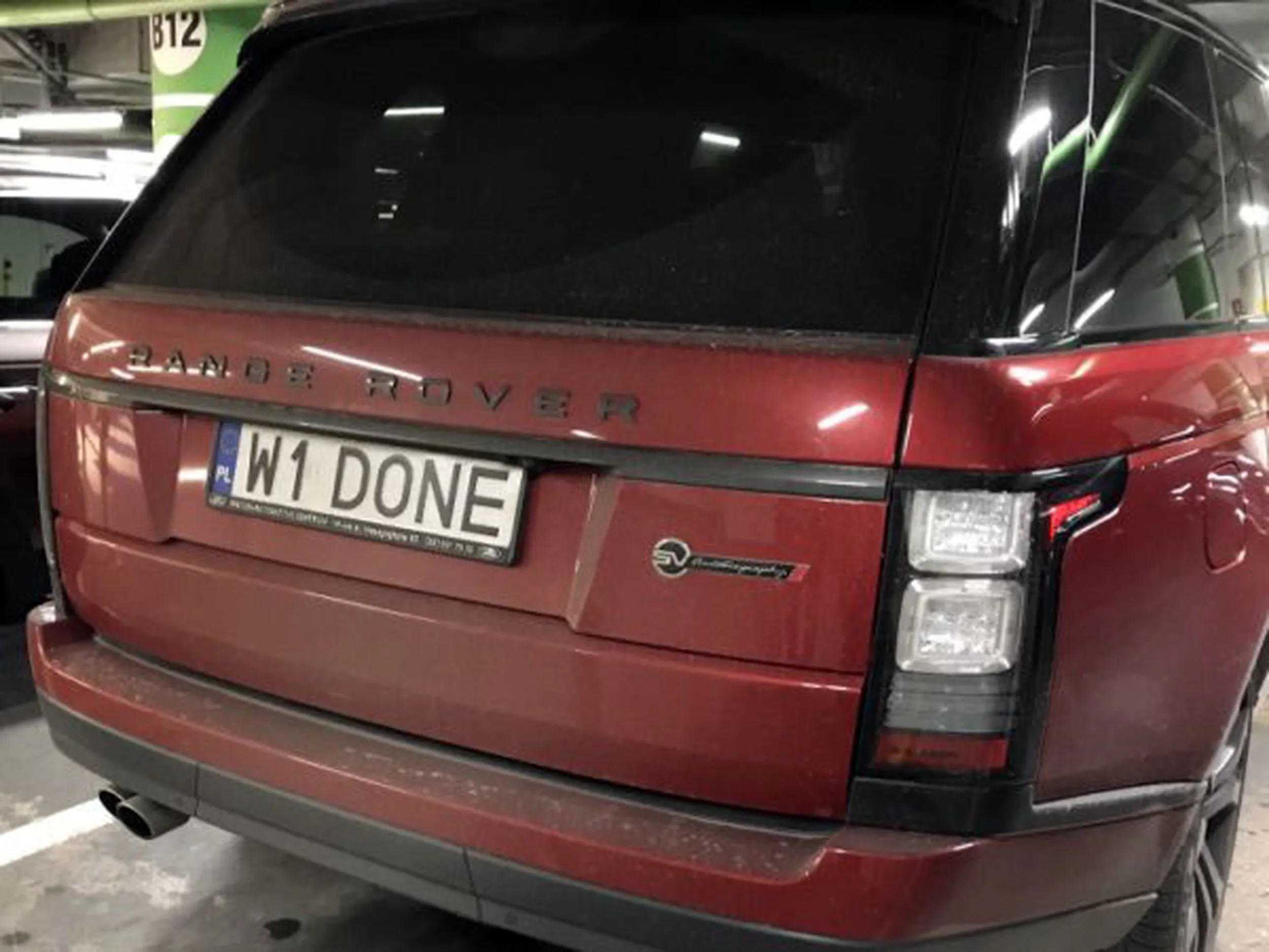 Fajny numer, blacha W1 DONE