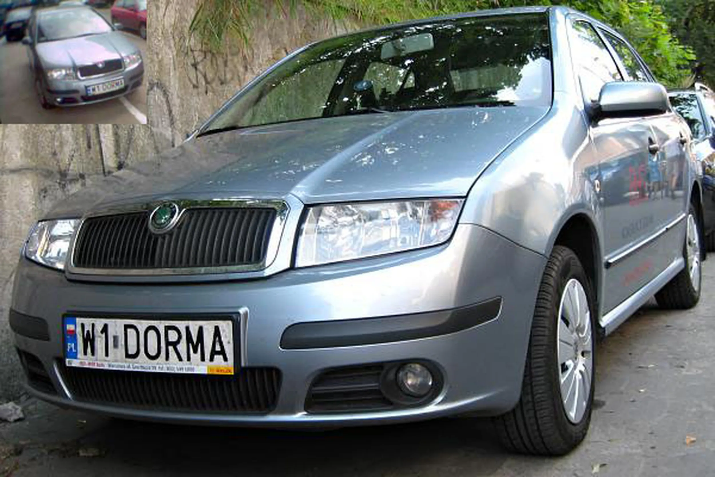 Fajny numer, blacha W1 DORMA