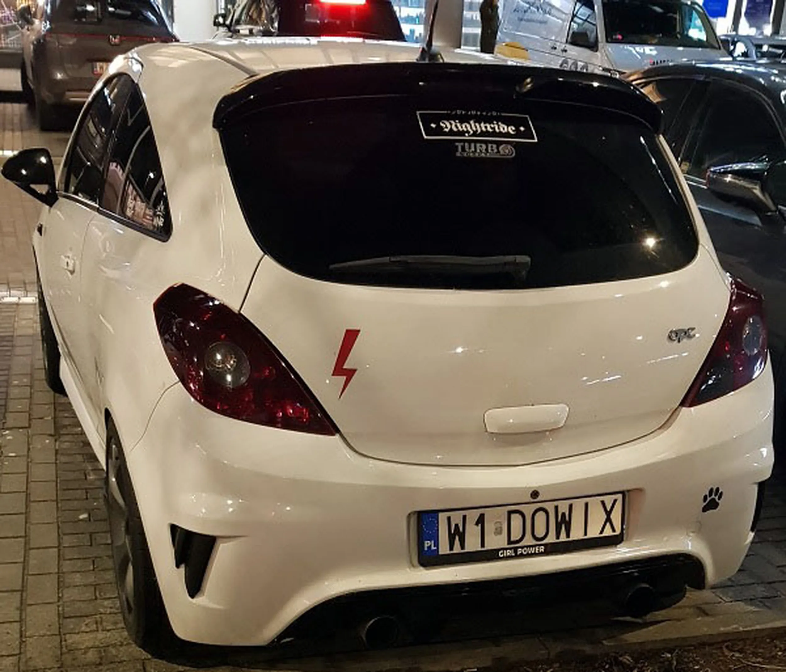 Fajny numer, blacha W1 DOWIX