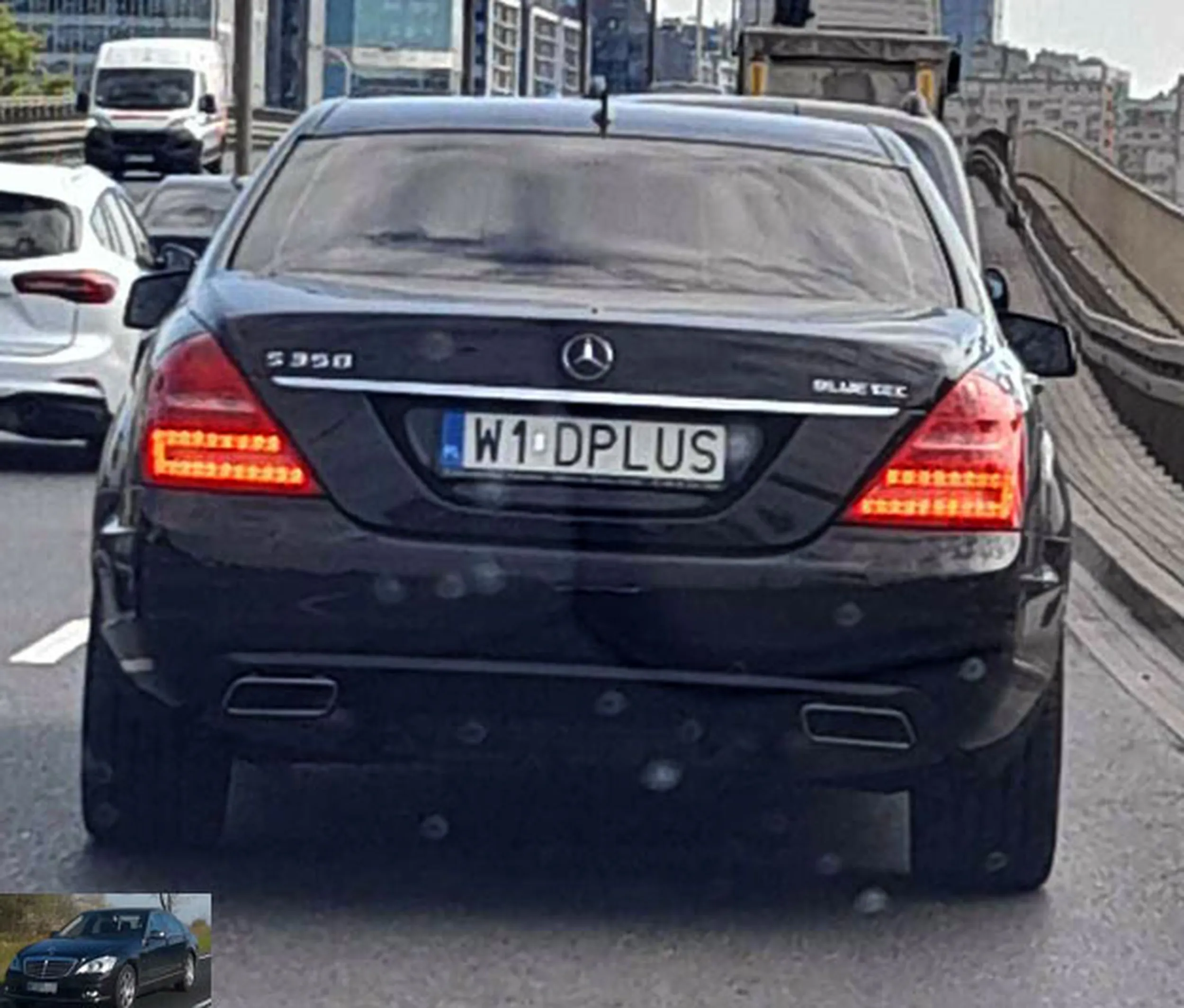 Fajny numer, blacha W1 DPLUS