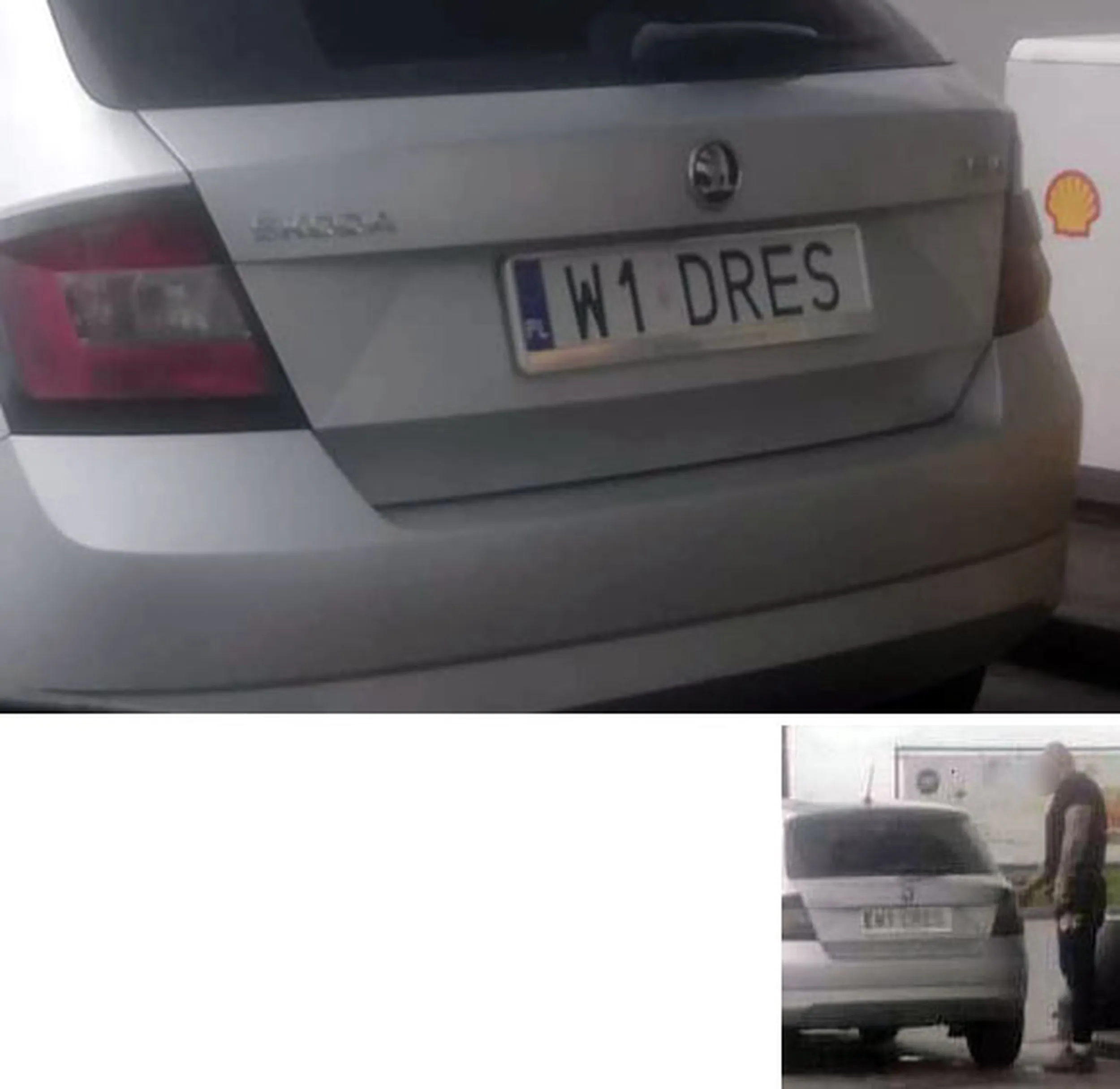 Fajny numer, blacha W1 DRES