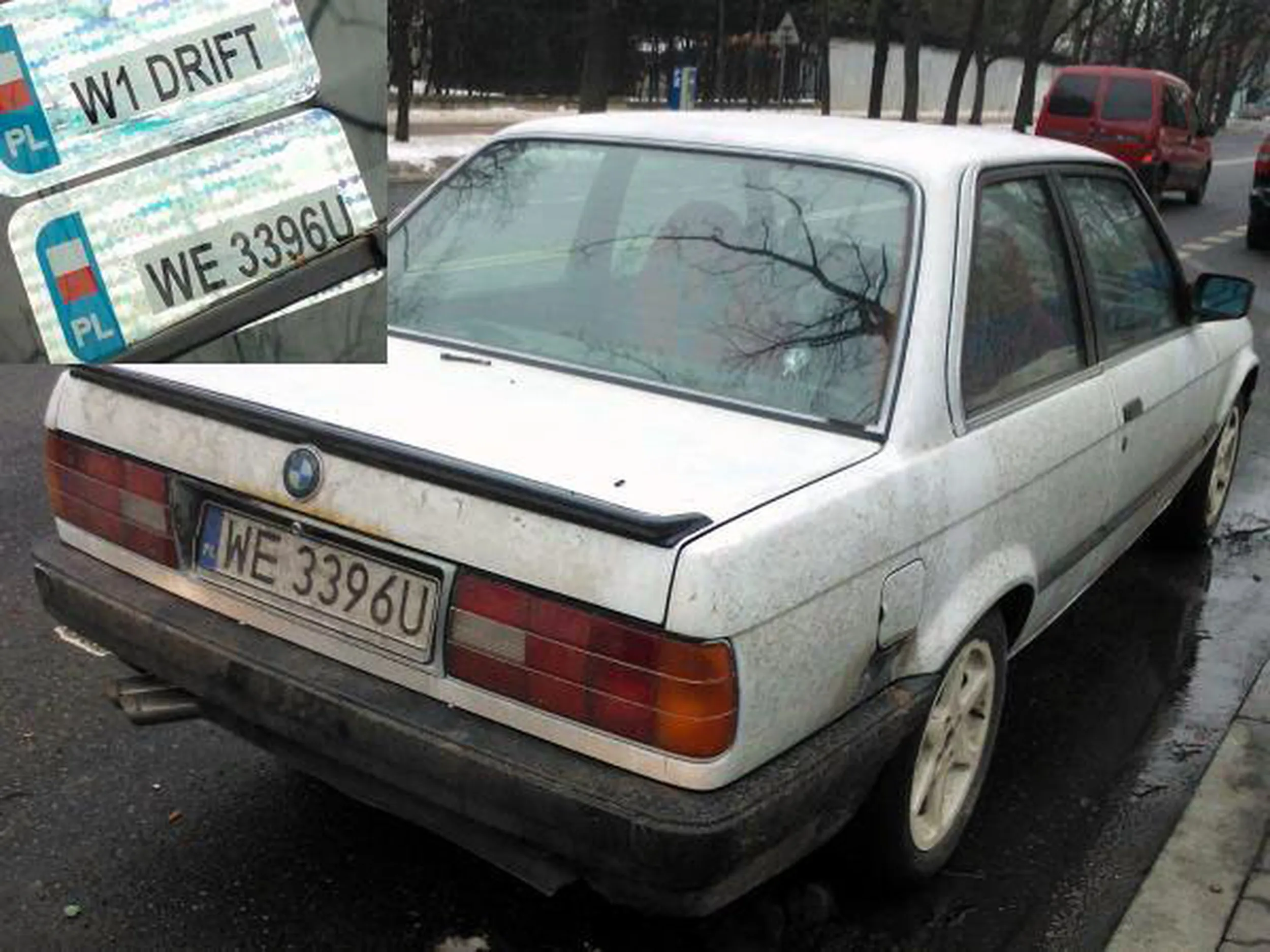 Fajny numer, blacha W1 DRIFT