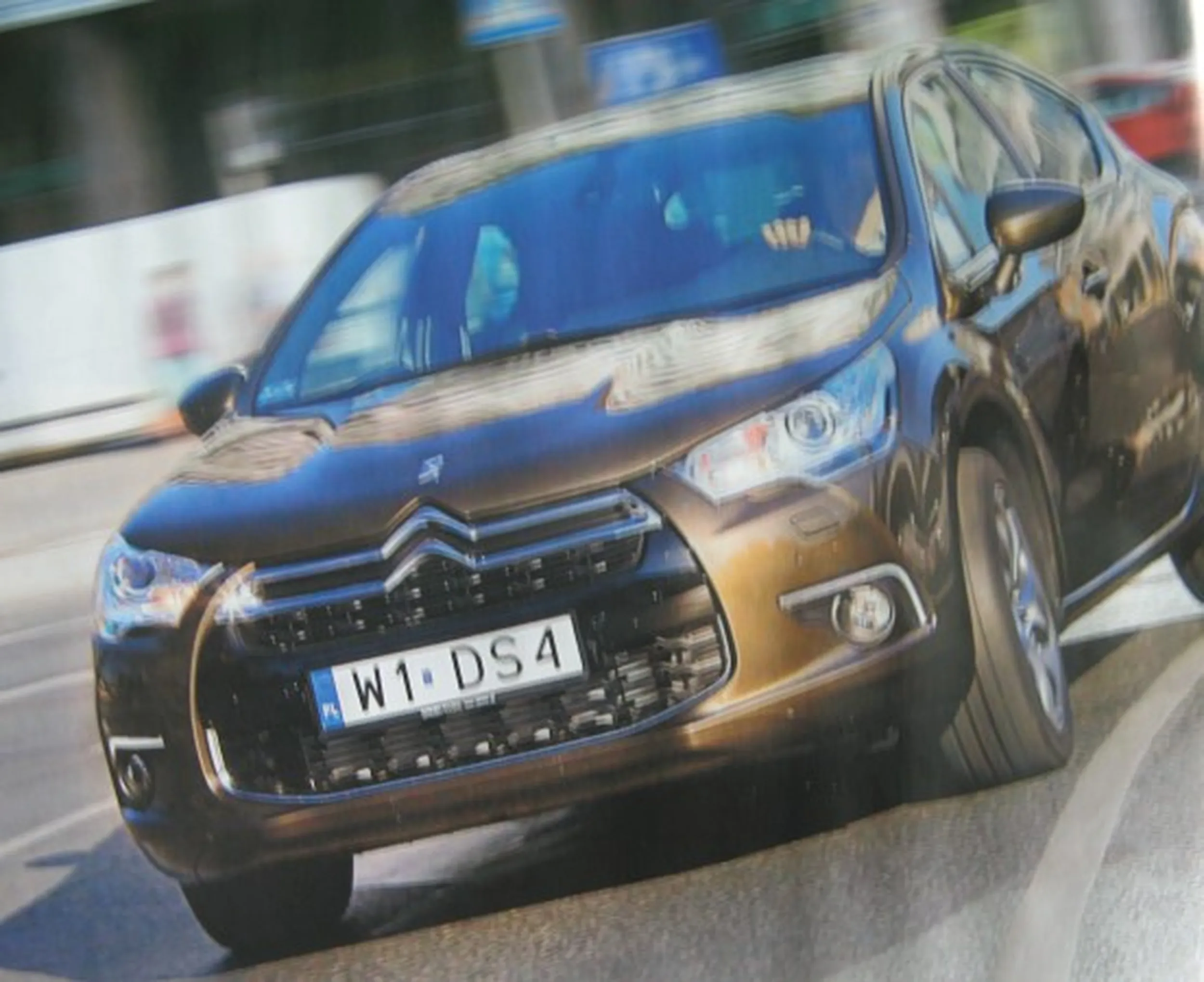 Fajny numer, blacha W1 DS4