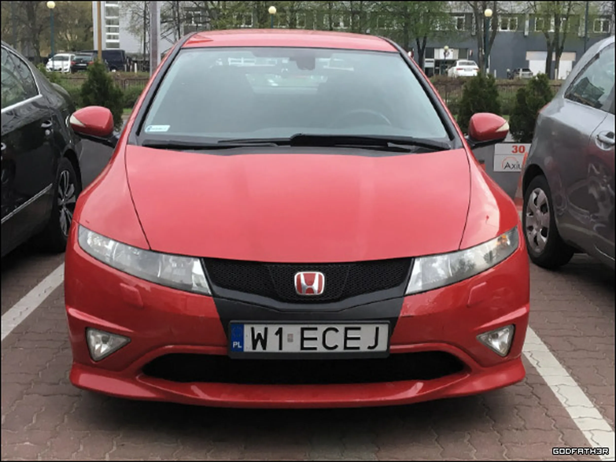 Fajny numer, blacha W1 ECEJ