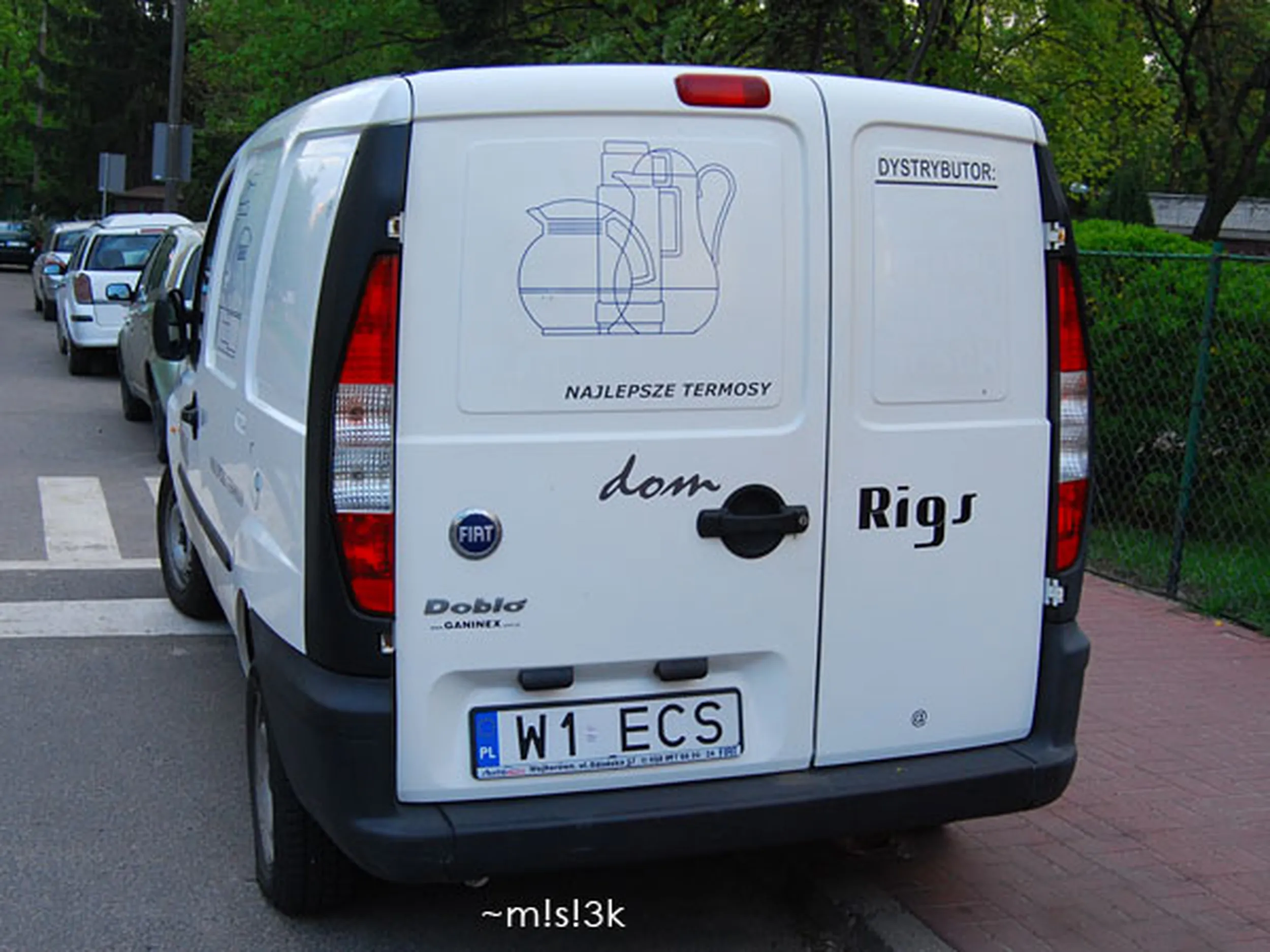 Fajny numer, blacha W1 ECS