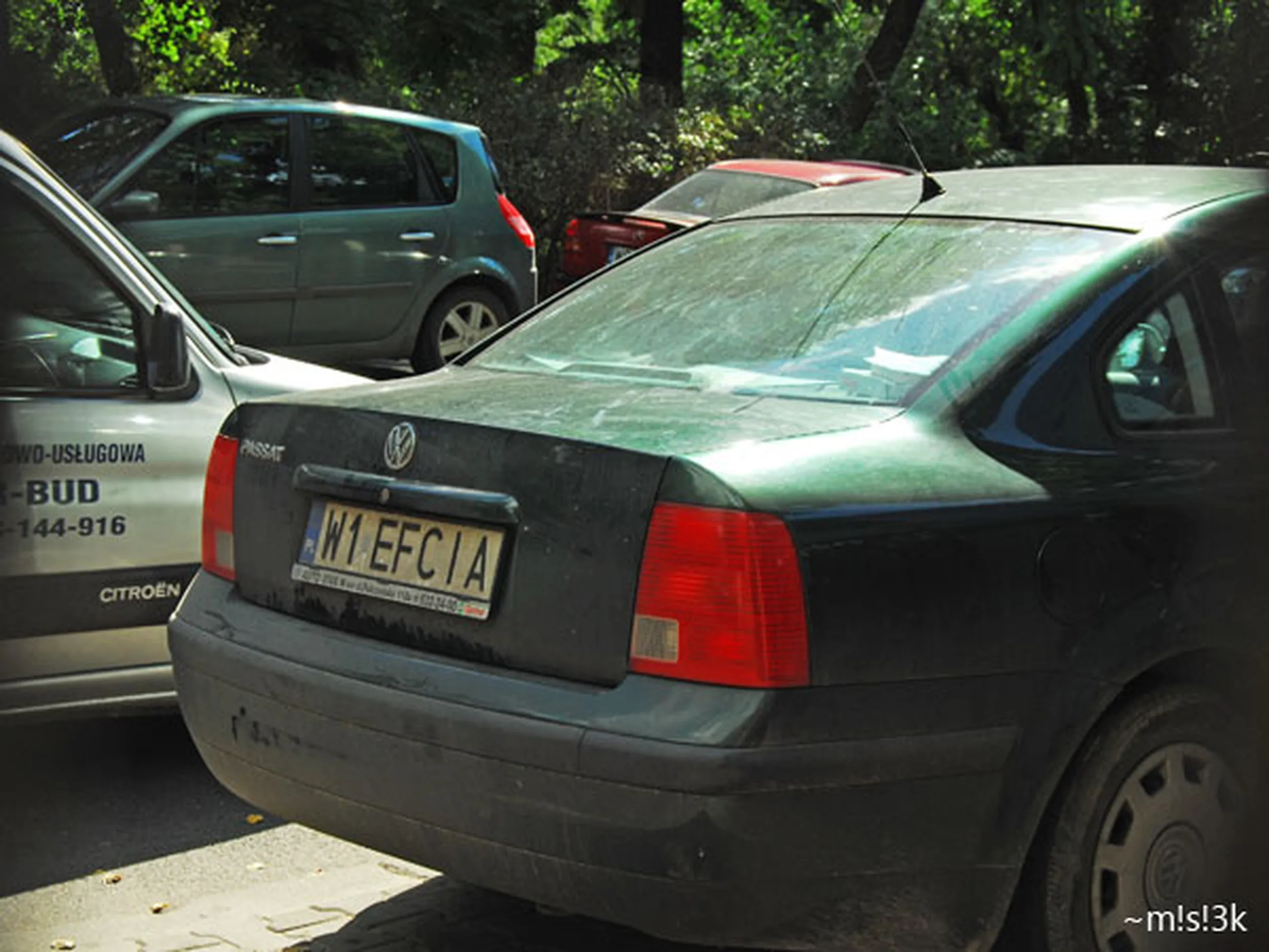 Fajny numer, blacha W1 EFCIA